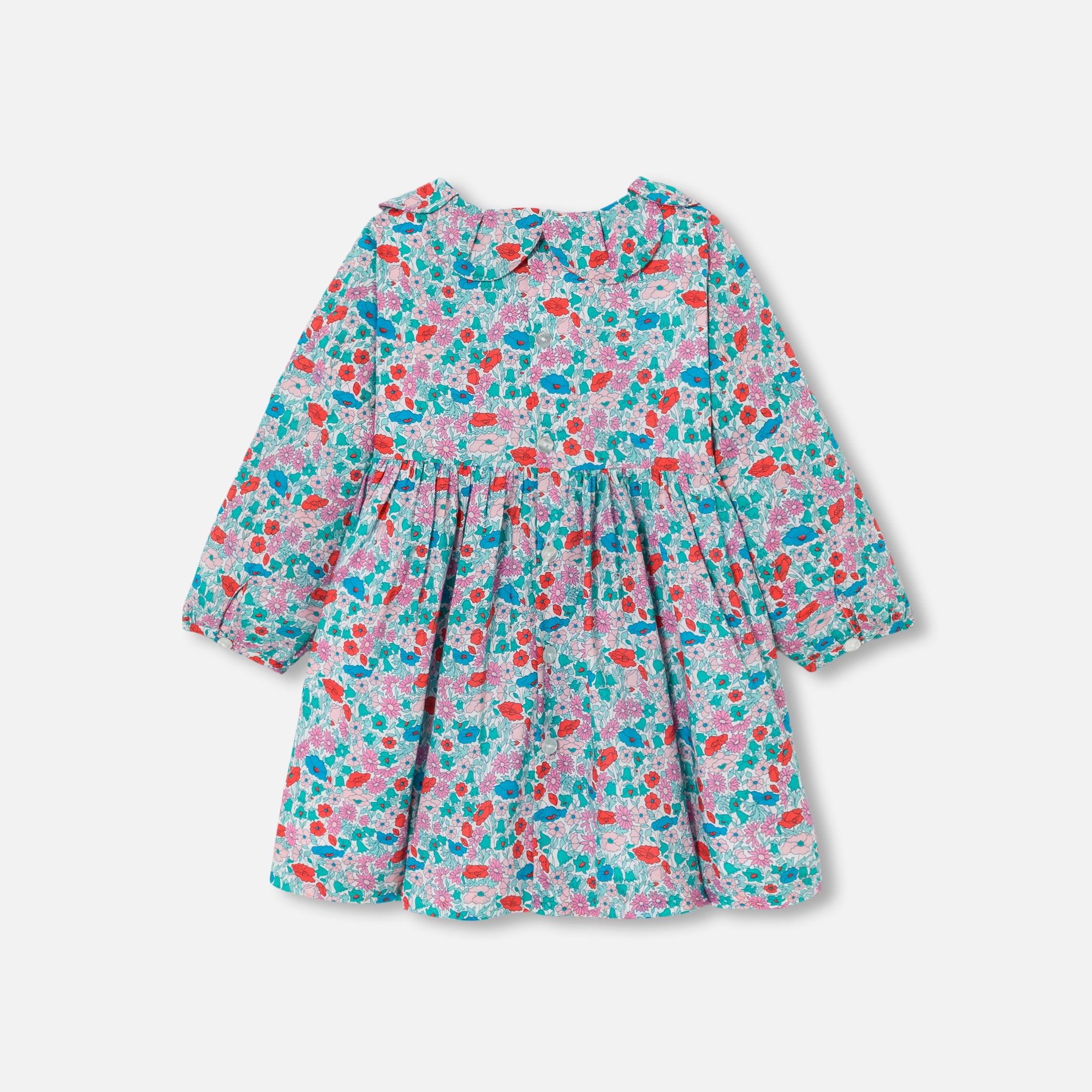 Toddler girl dress in Liberty fabric