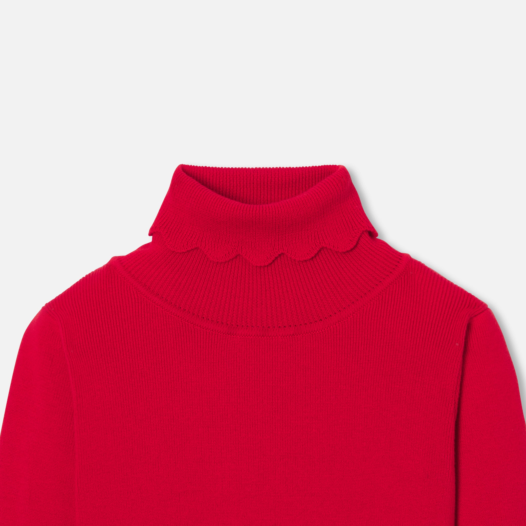 Girl turtleneck sweater