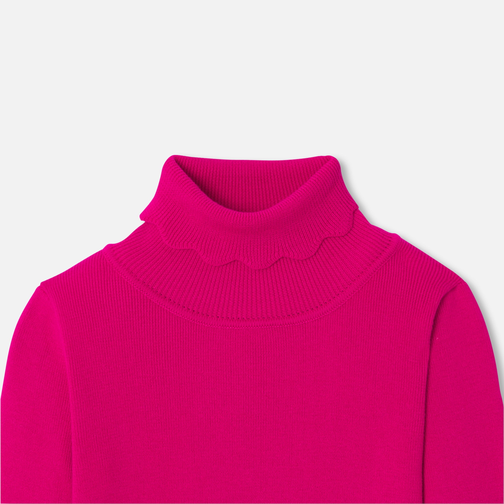 Girl turtleneck sweater