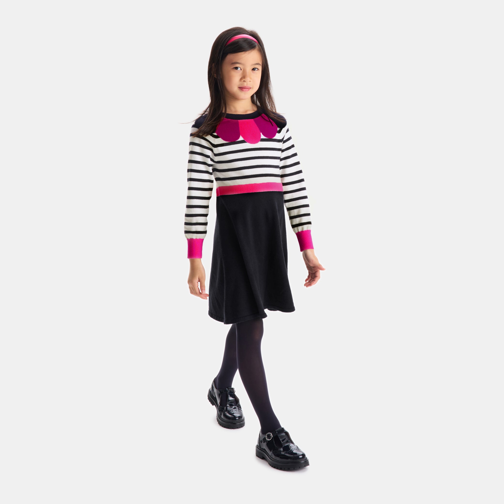 Girl long-sleeved dress