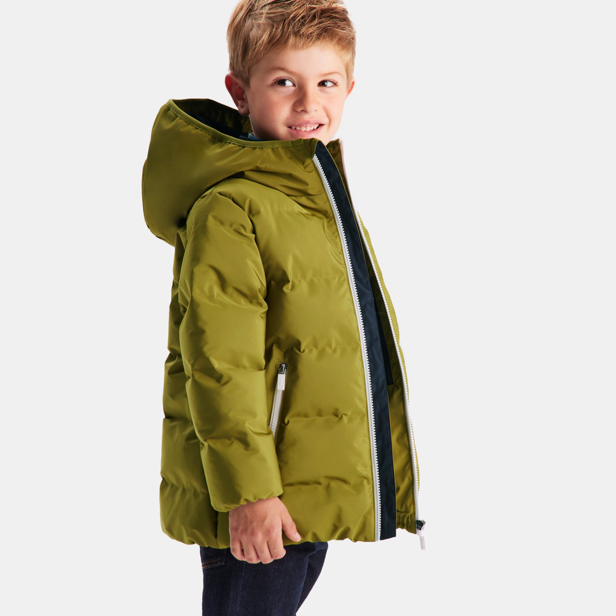 Boy hooded jacket