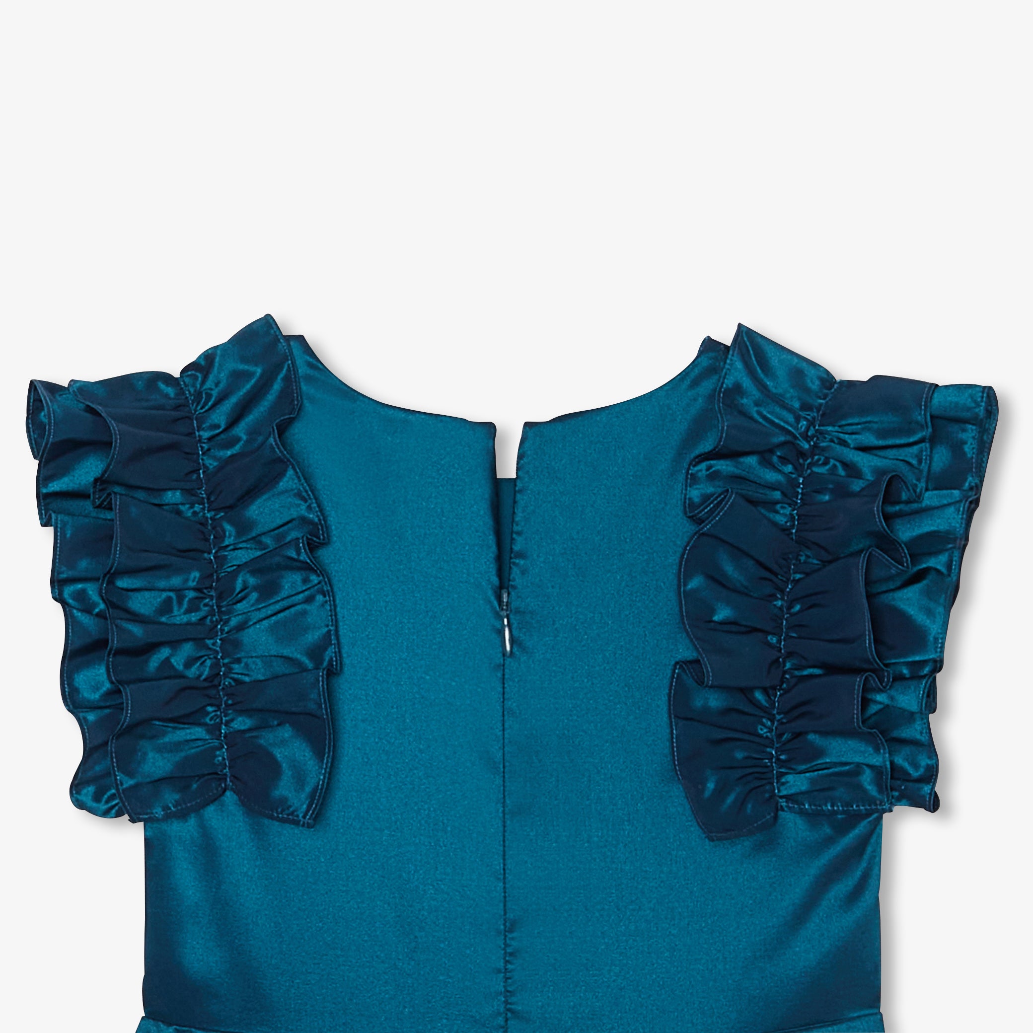 Girl taffeta dress