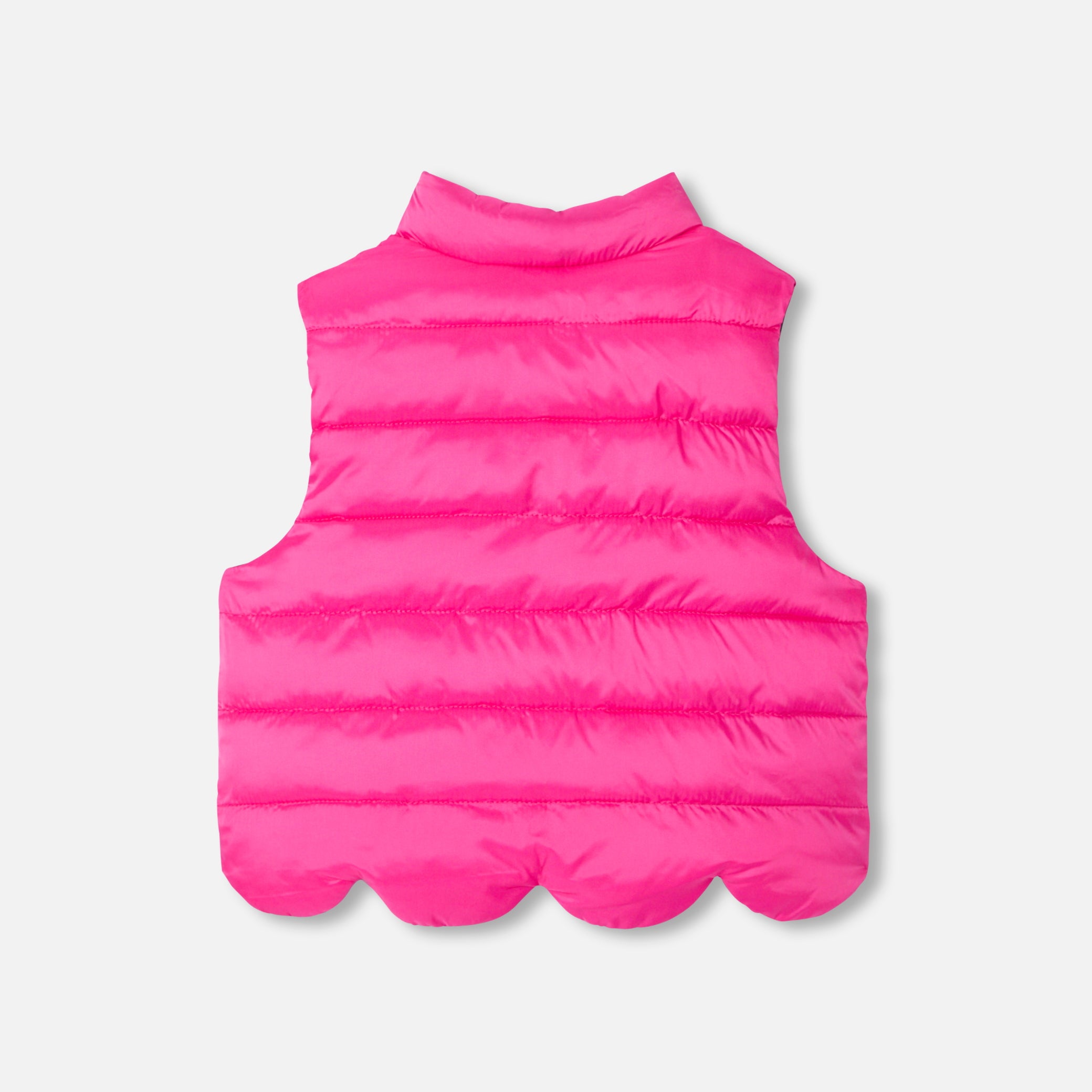 Toddler girl  reversible sleeveless padded jacket