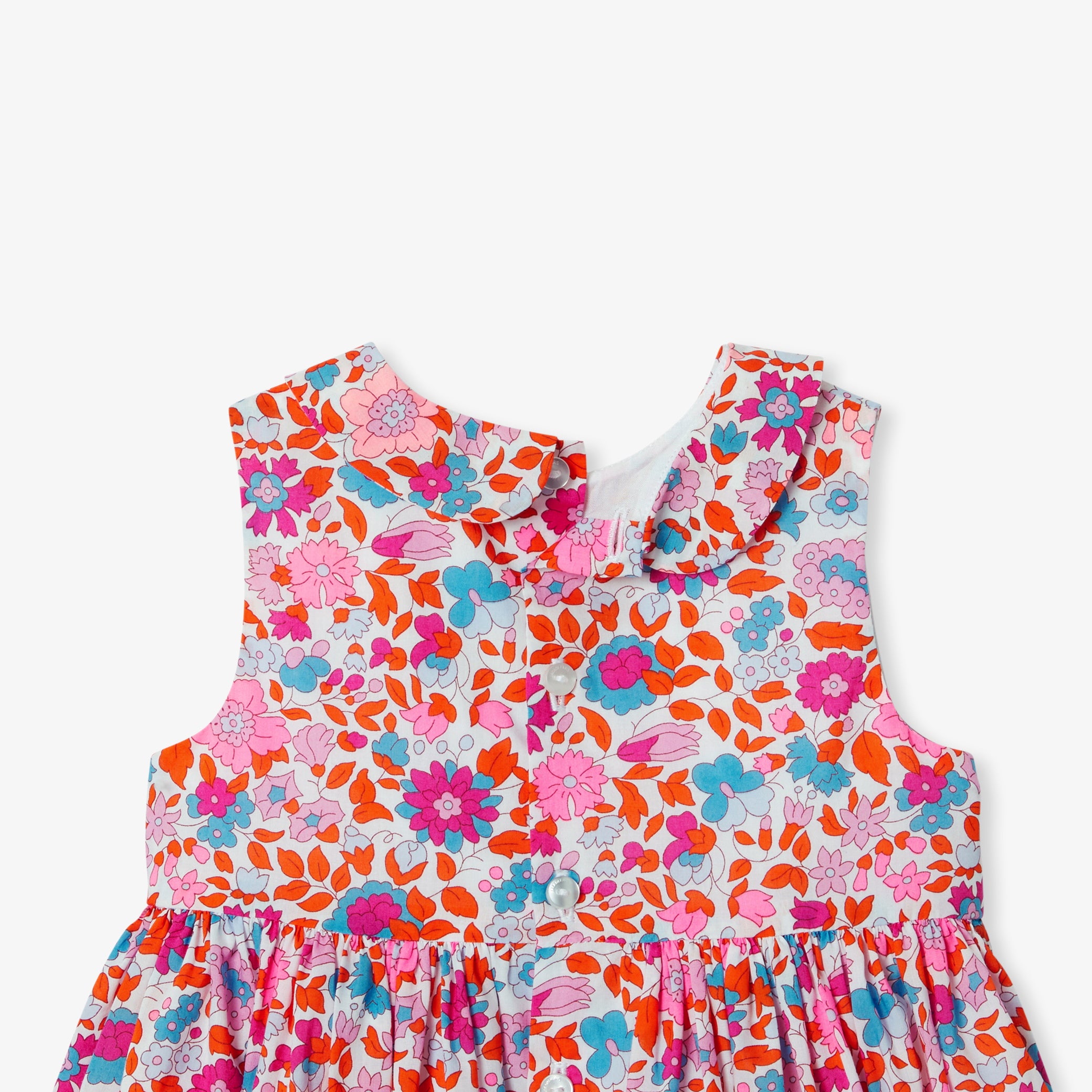 Toddler girl dress in Liberty fabric