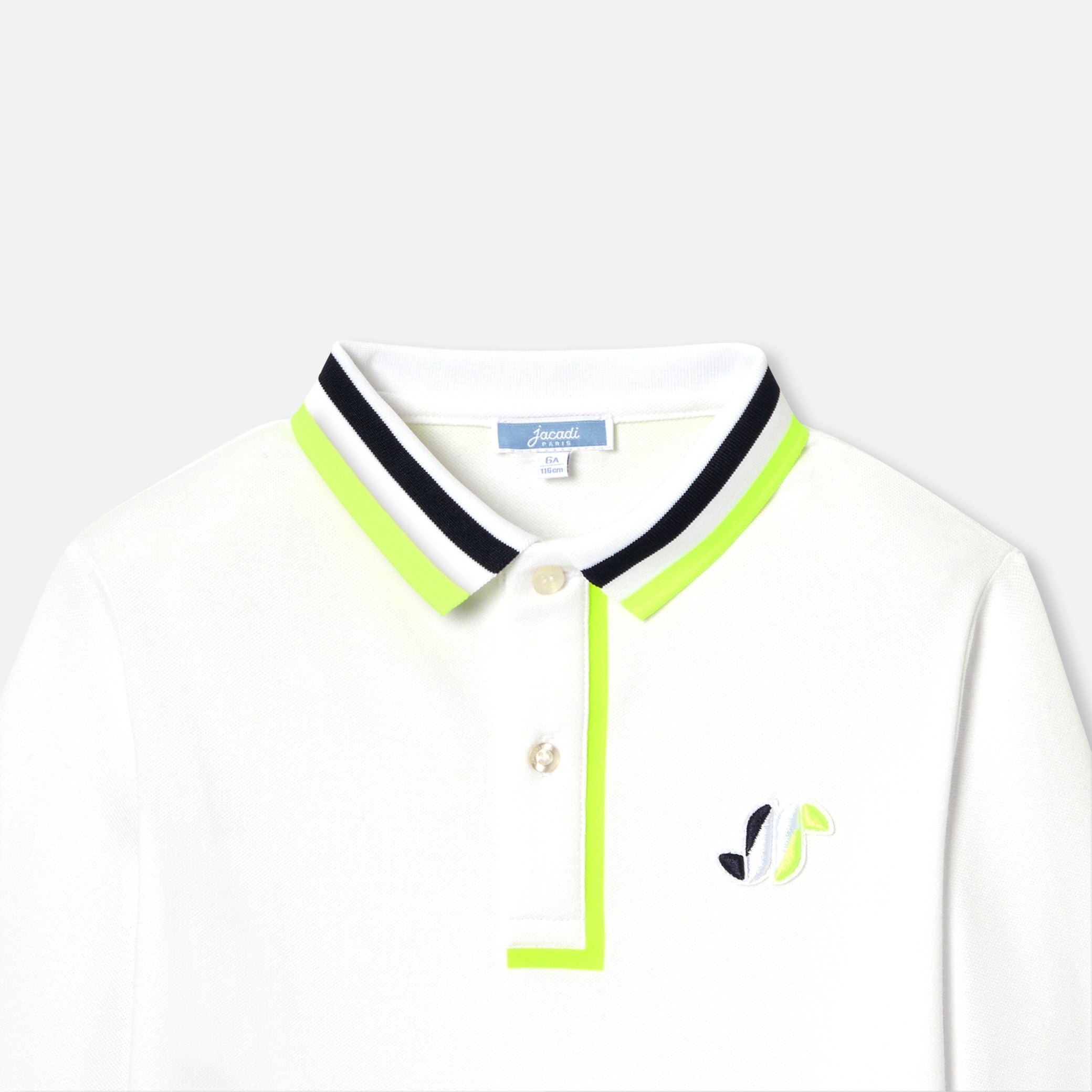 Boy long-sleeved polo
