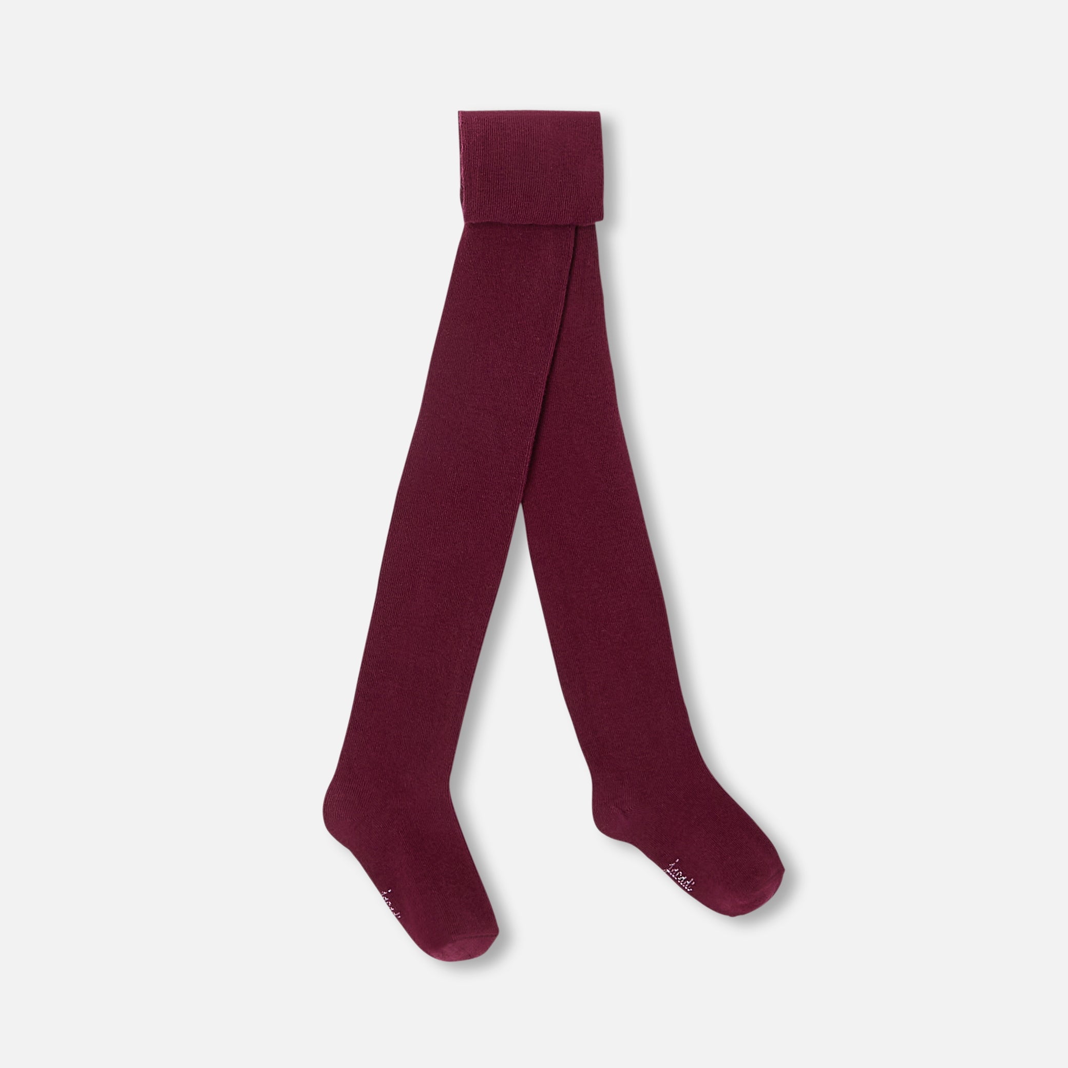 Toddler girl ribbed tights