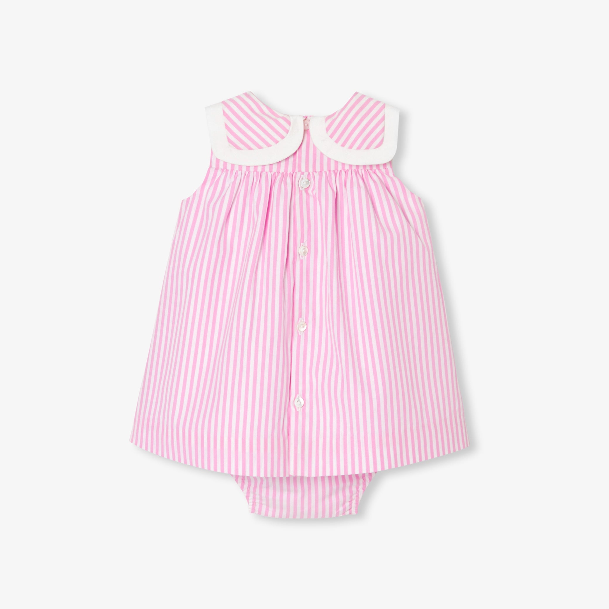 Baby girl dress in poplin
