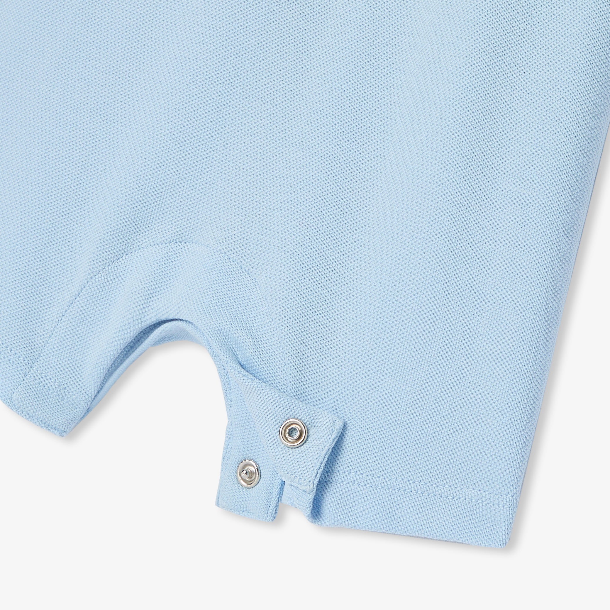 Baby boy polo romper