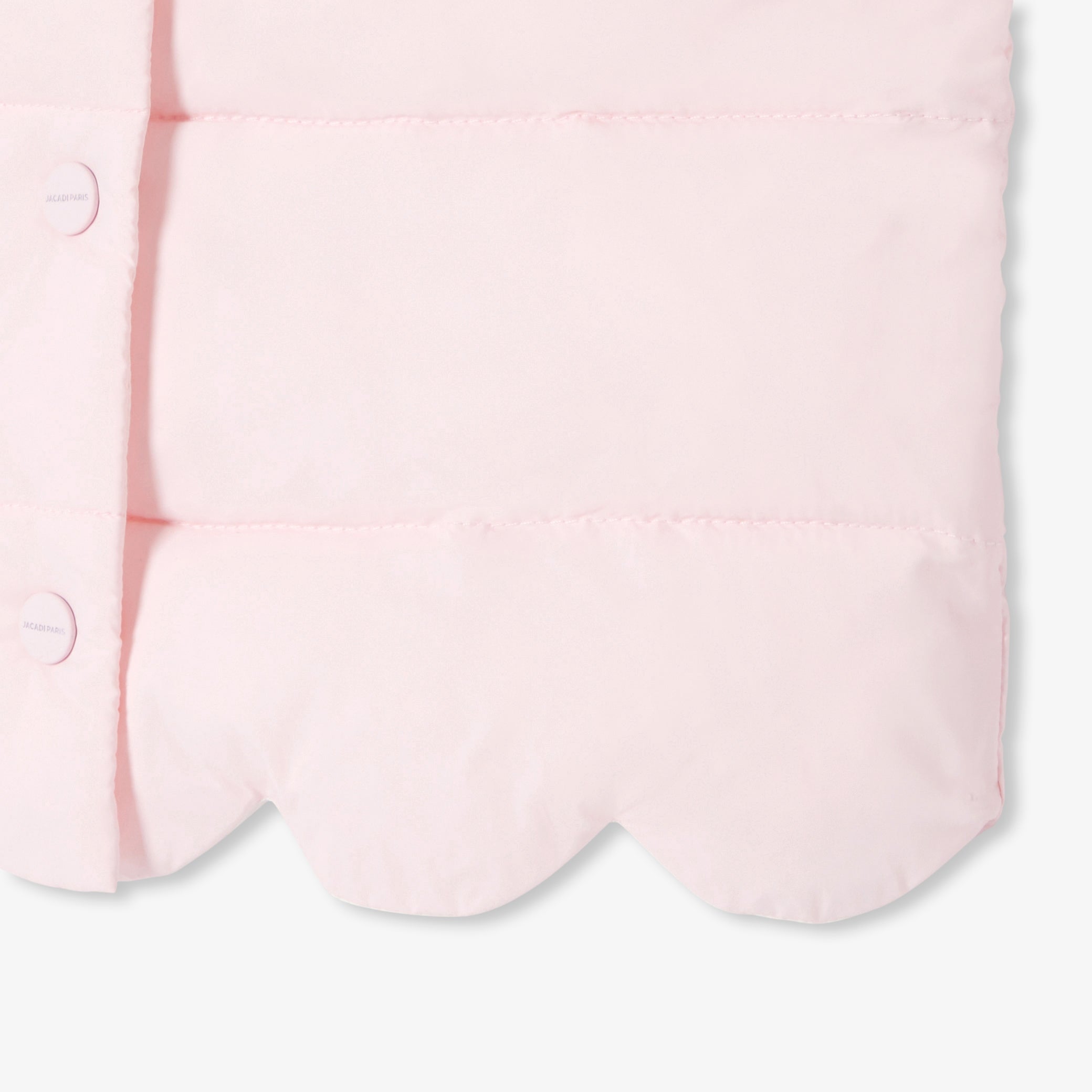 Toddler girl sleeveless padded jacket
