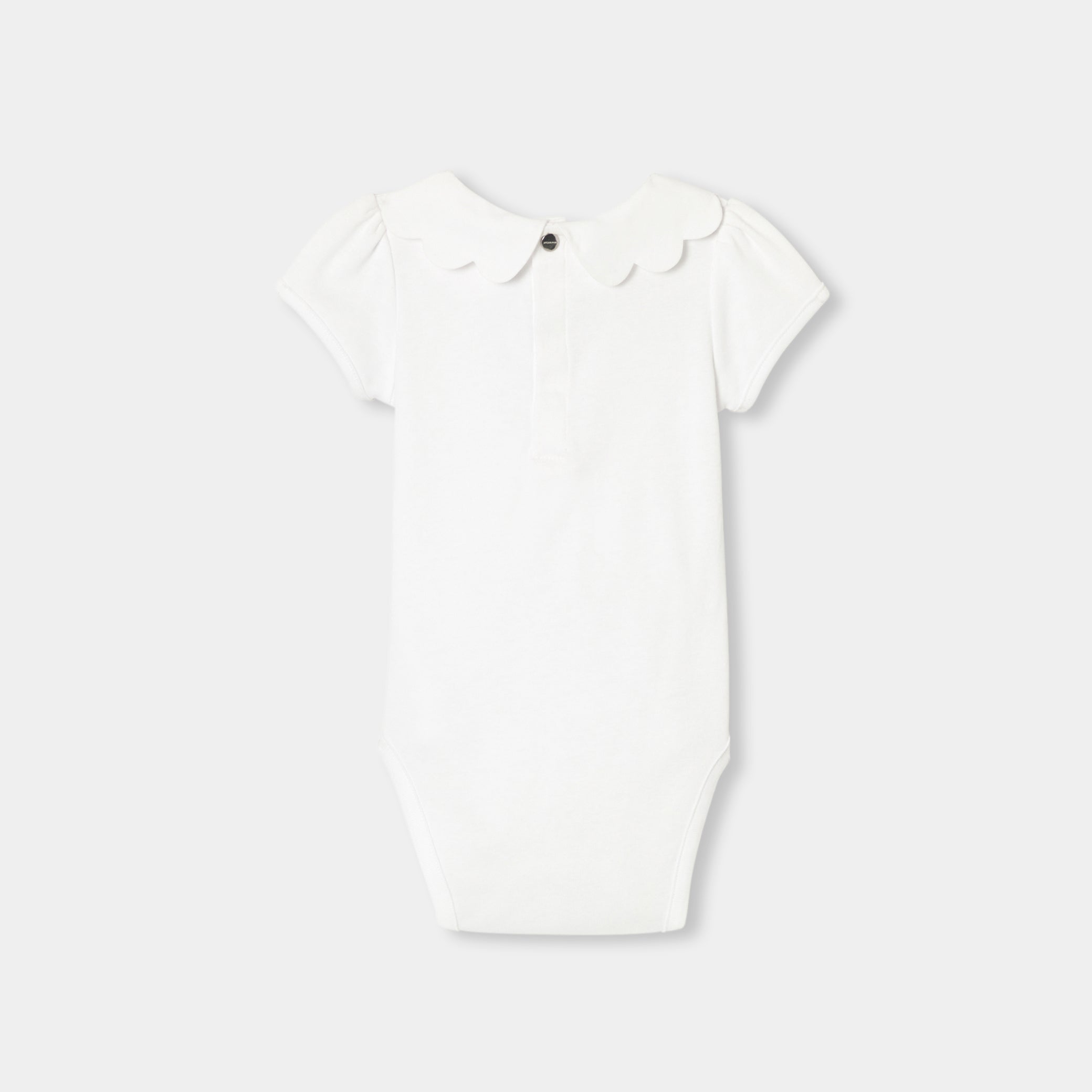 Baby girl short-sleeved bodysuit