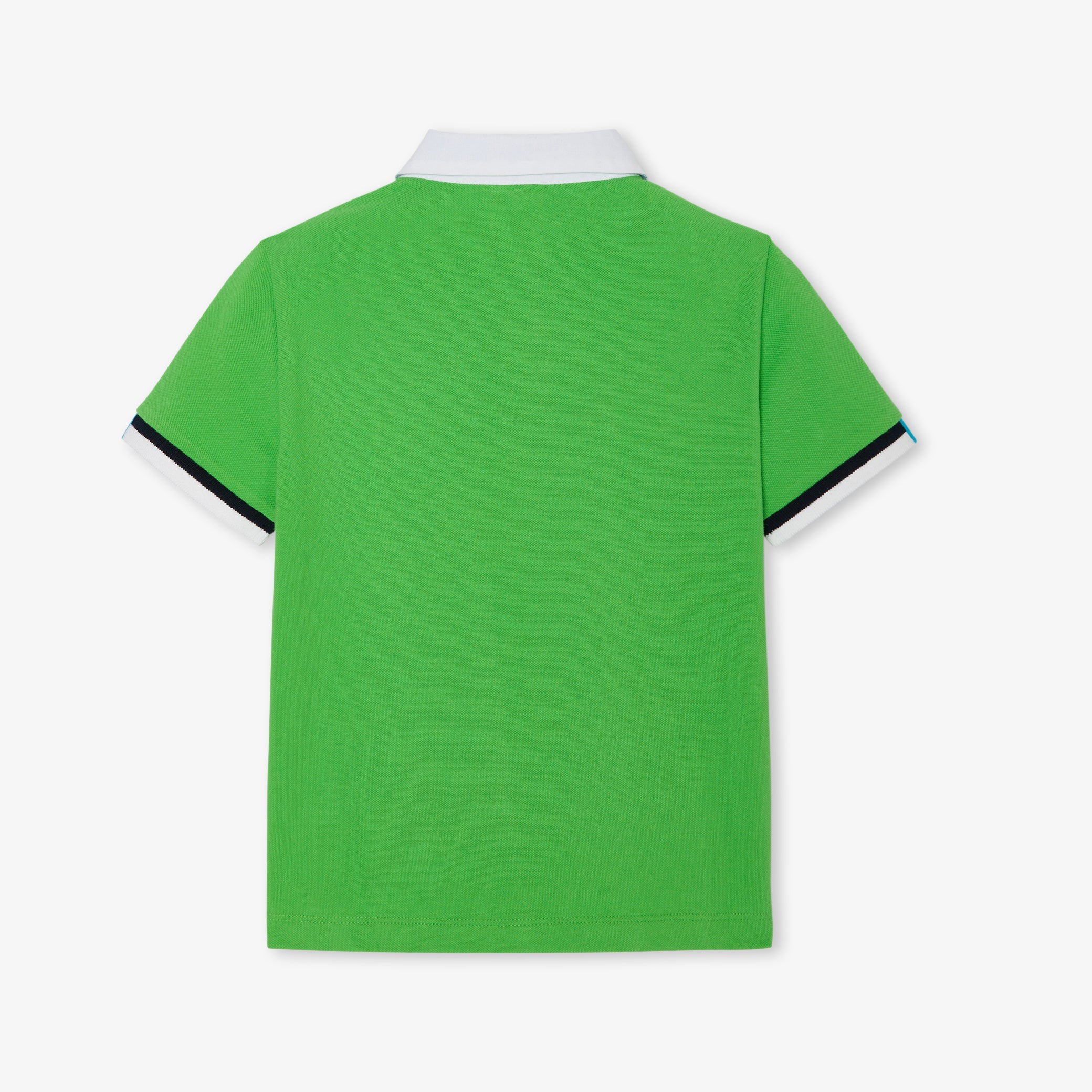 Boy's polo shirt in cotton pique