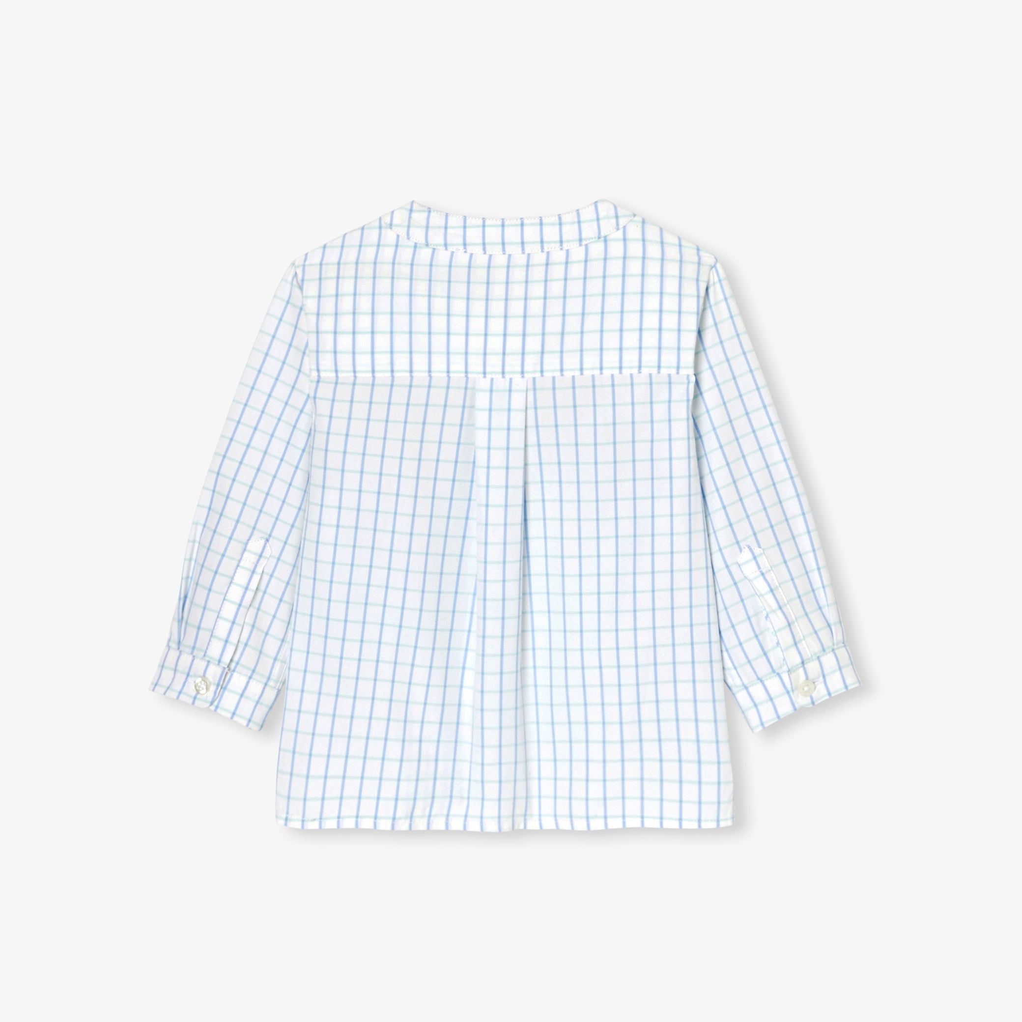 Toddler boy plaid shirt
