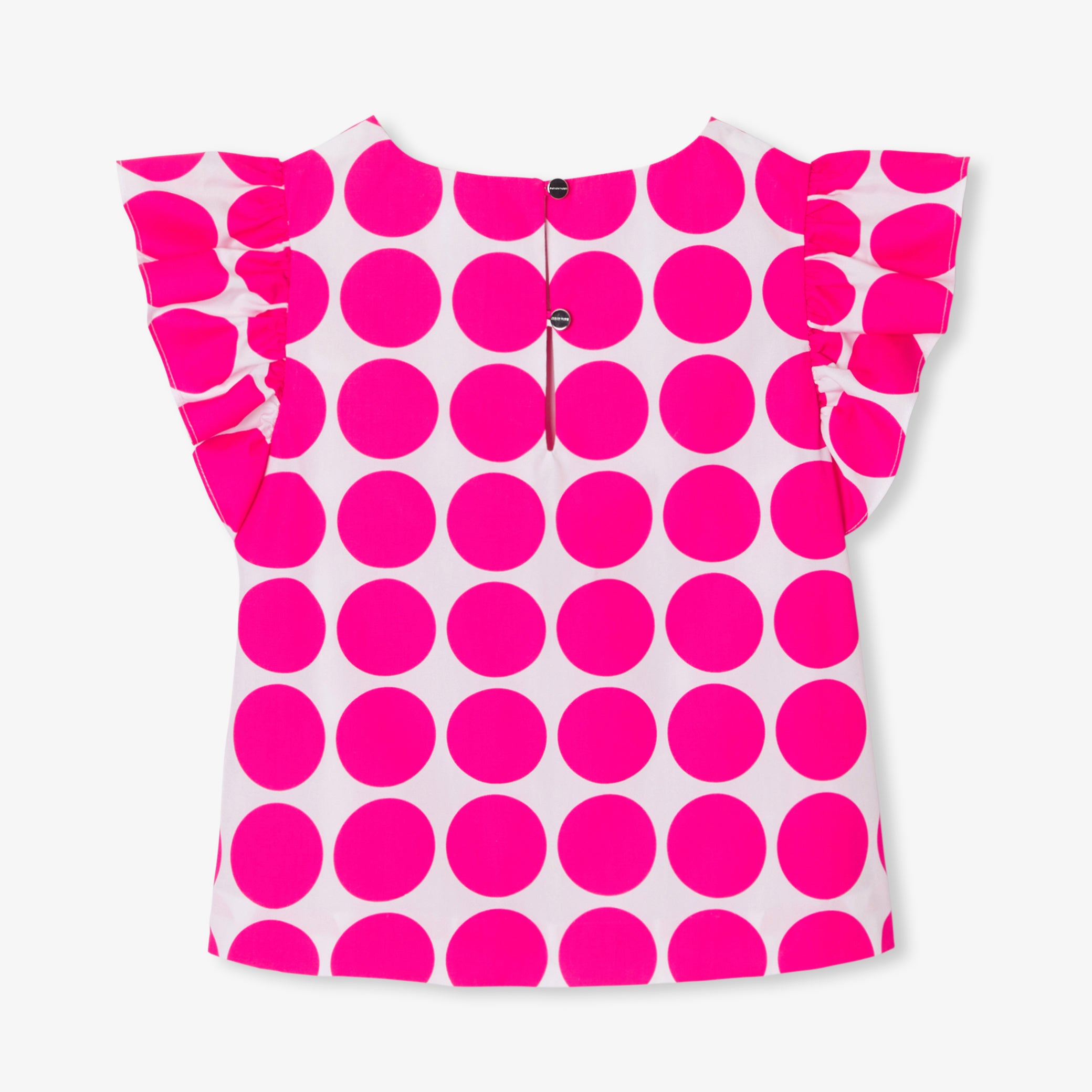 Girl blouse in poplin
