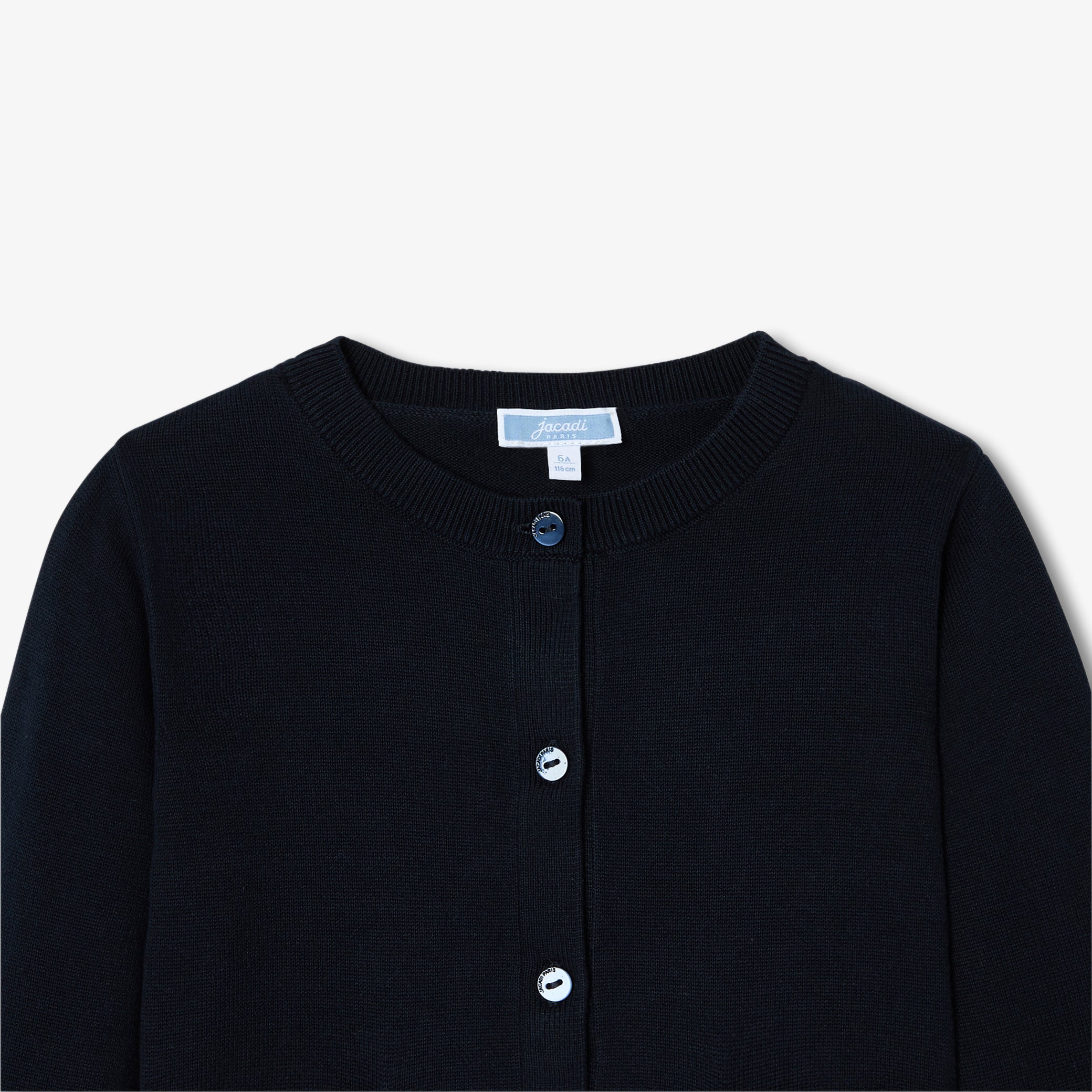Girl jersey cardigan