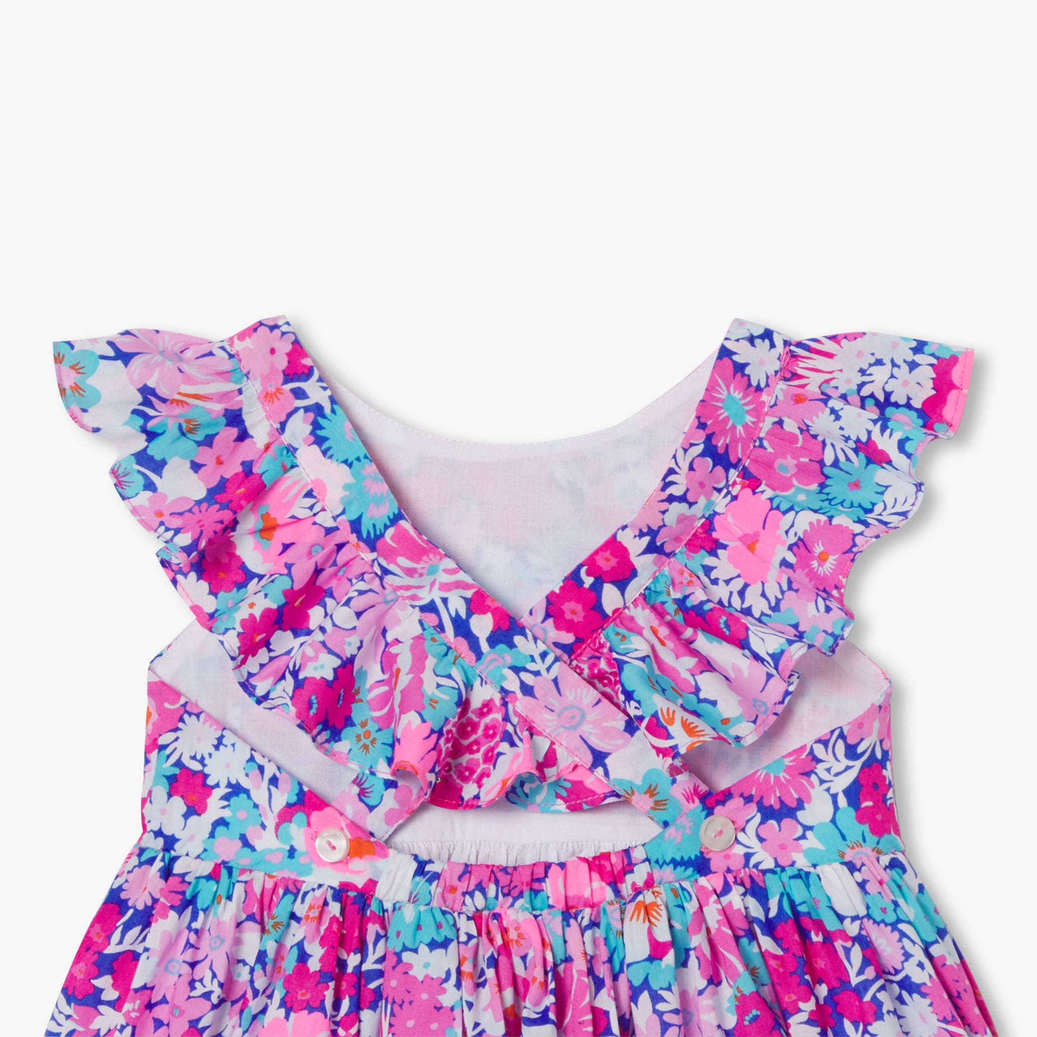 Baby girl dress in Liberty fabric