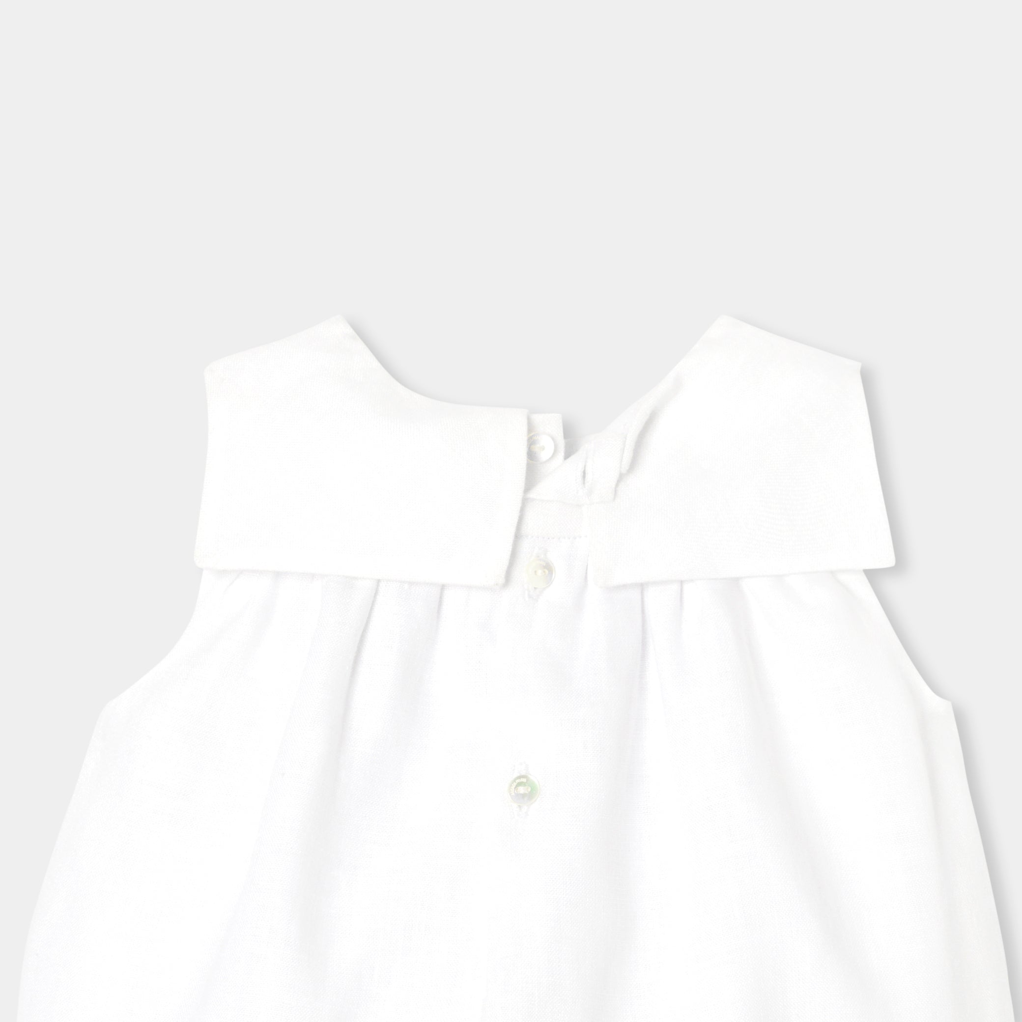 Baby linen romper