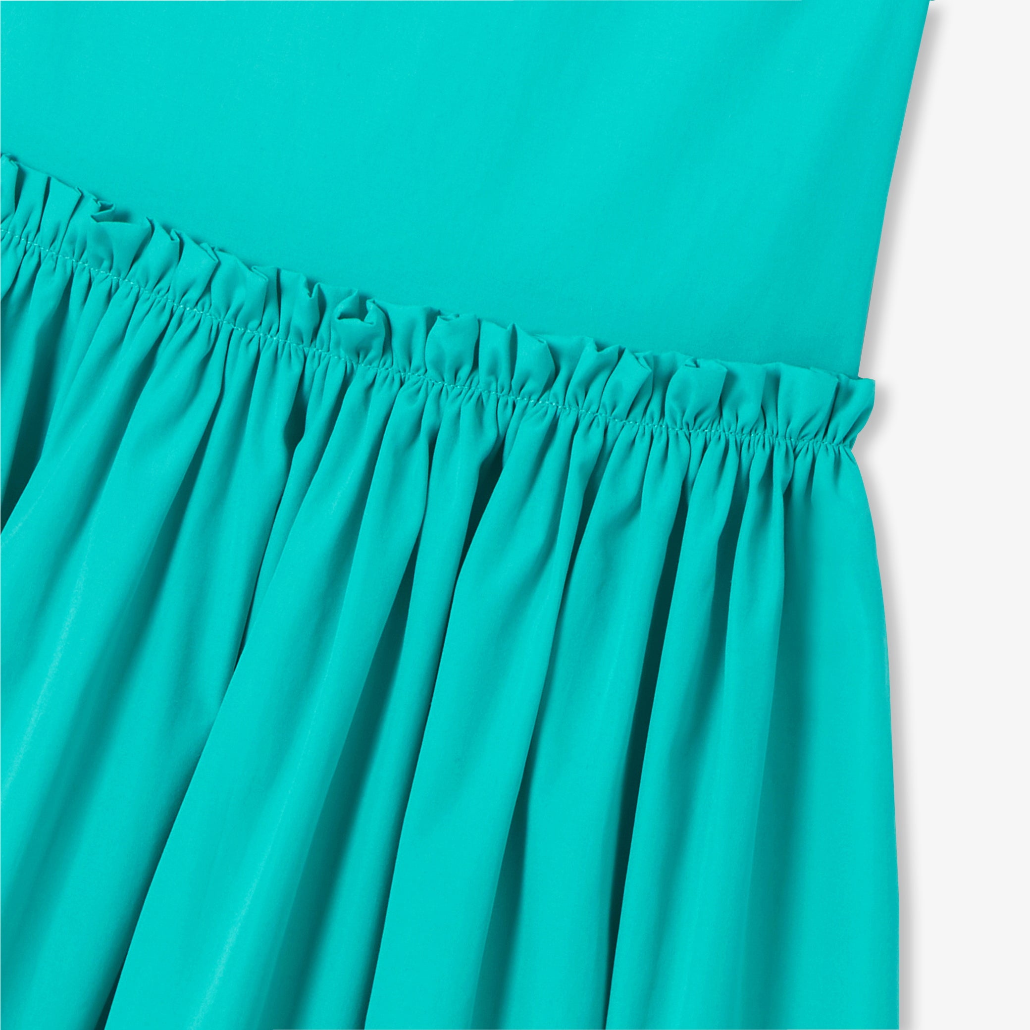 Girl dress in cotton poplin