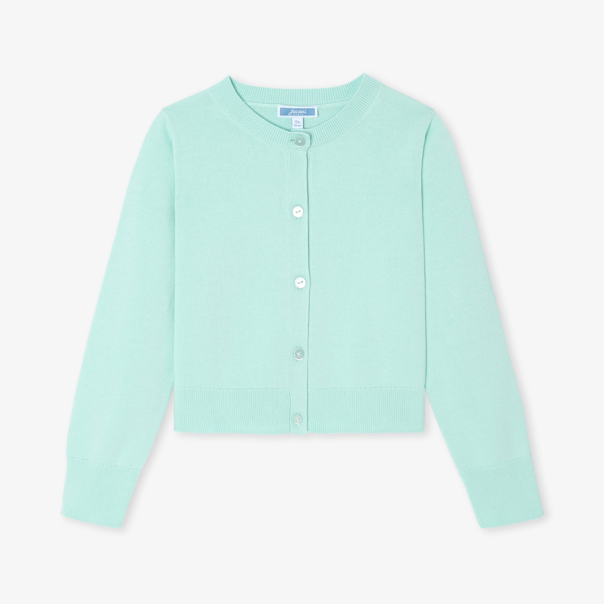 Girl jersey cardigan