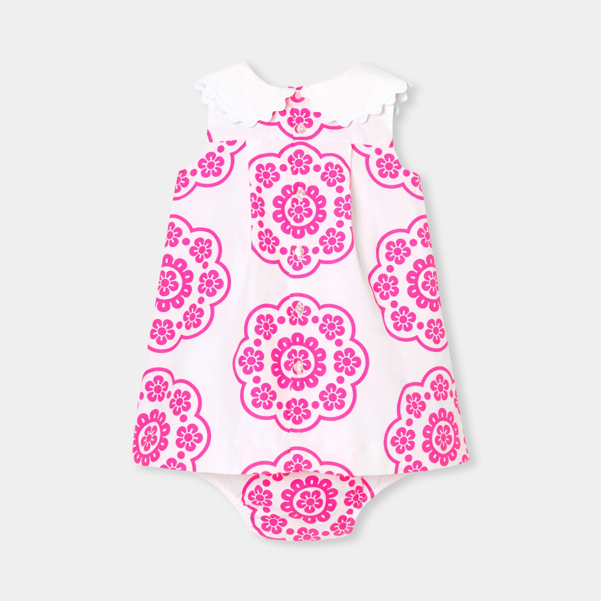 Baby girl rose print  dress