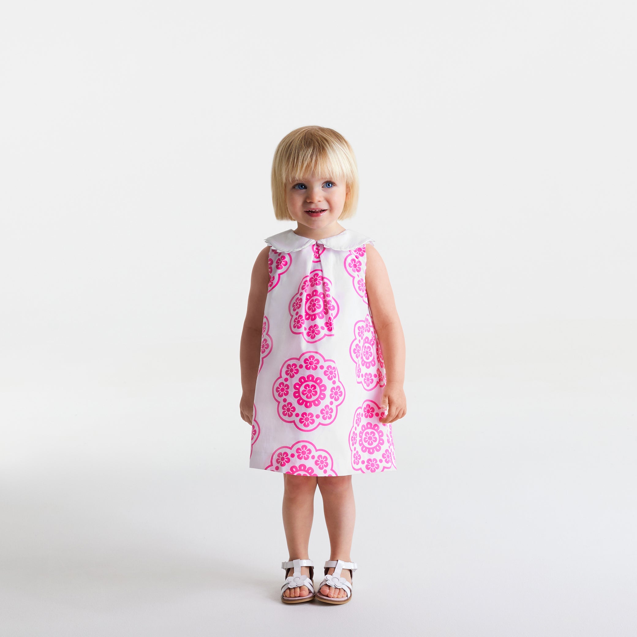 Baby girl rose print  dress