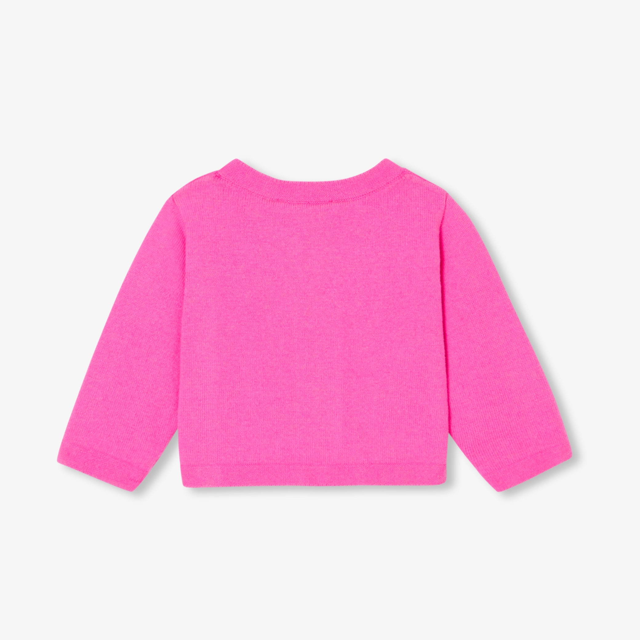 Baby girl jersey cardigan