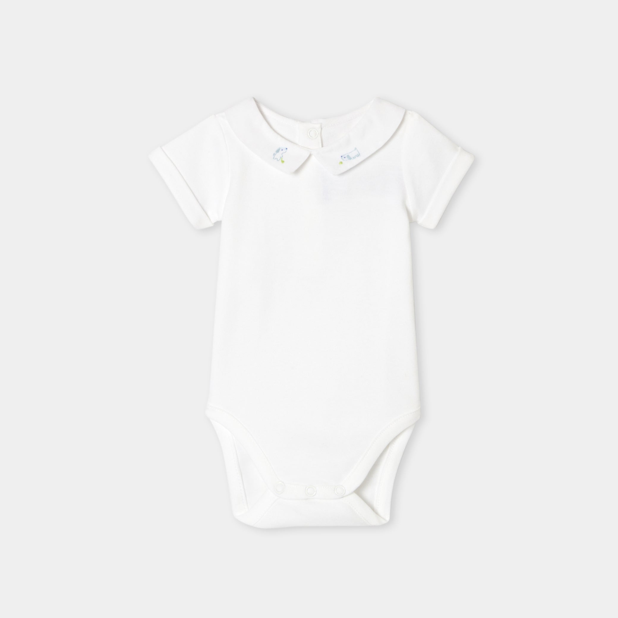 Baby boy short-sleeved  bodysuit