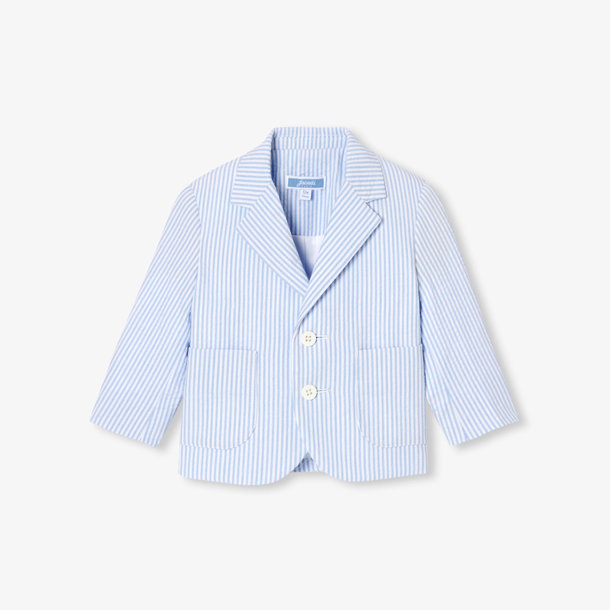 Baby unisex seersucker jacket