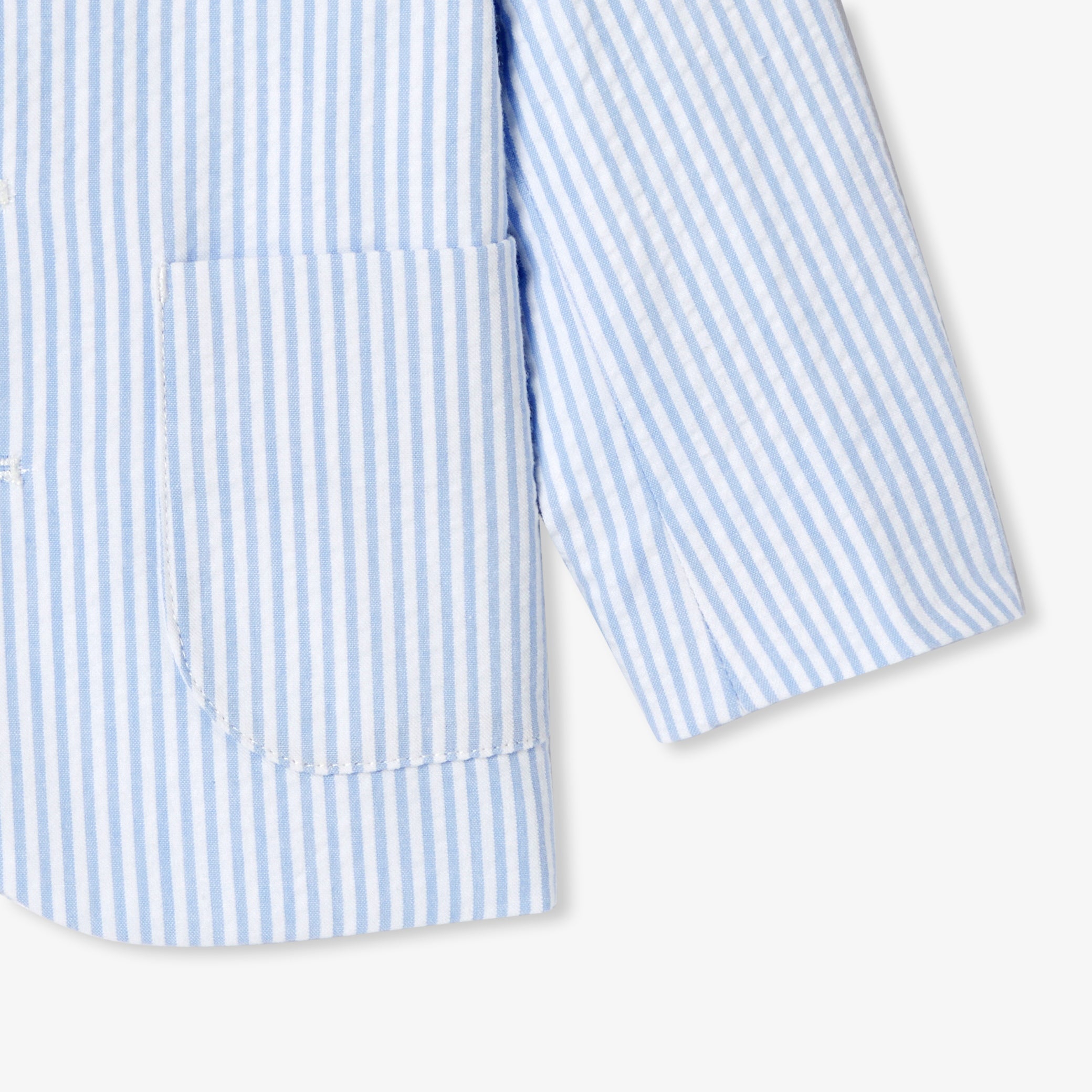 Baby unisex seersucker jacket