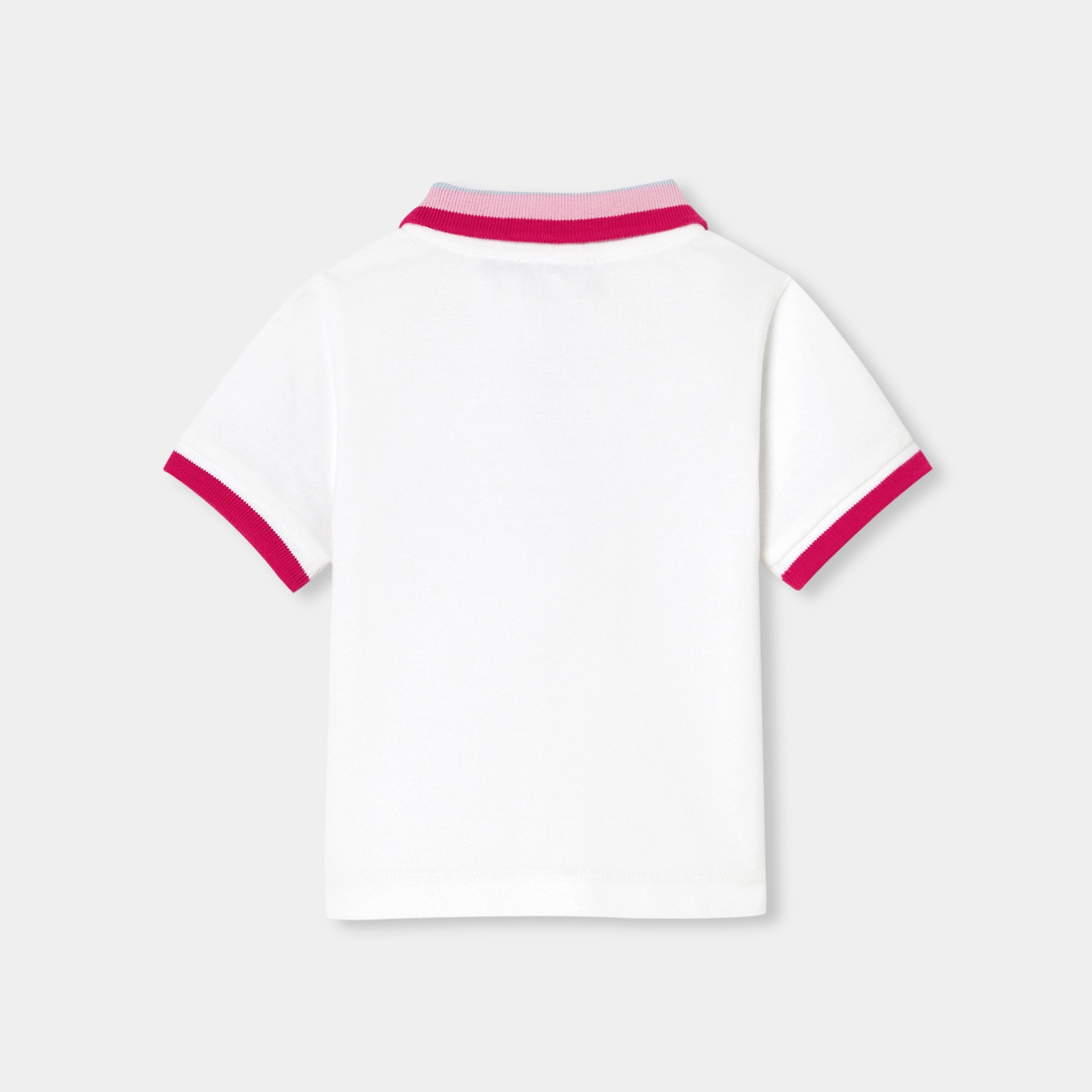 Toddler boy pique polo shirt