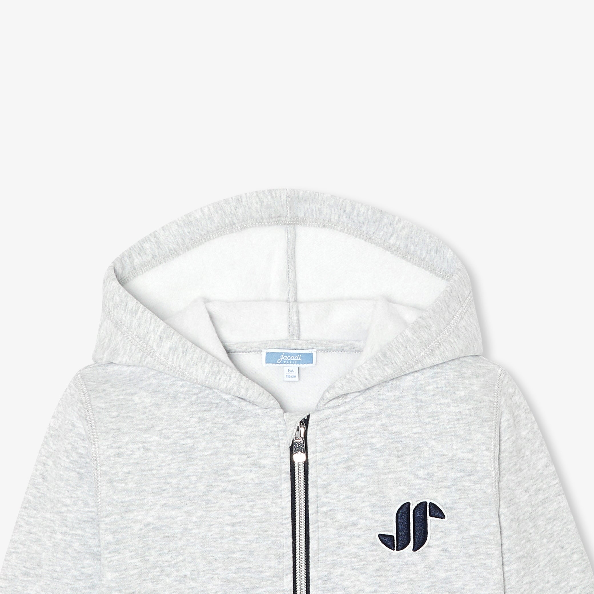Children's fleece zip-up sweatshirt