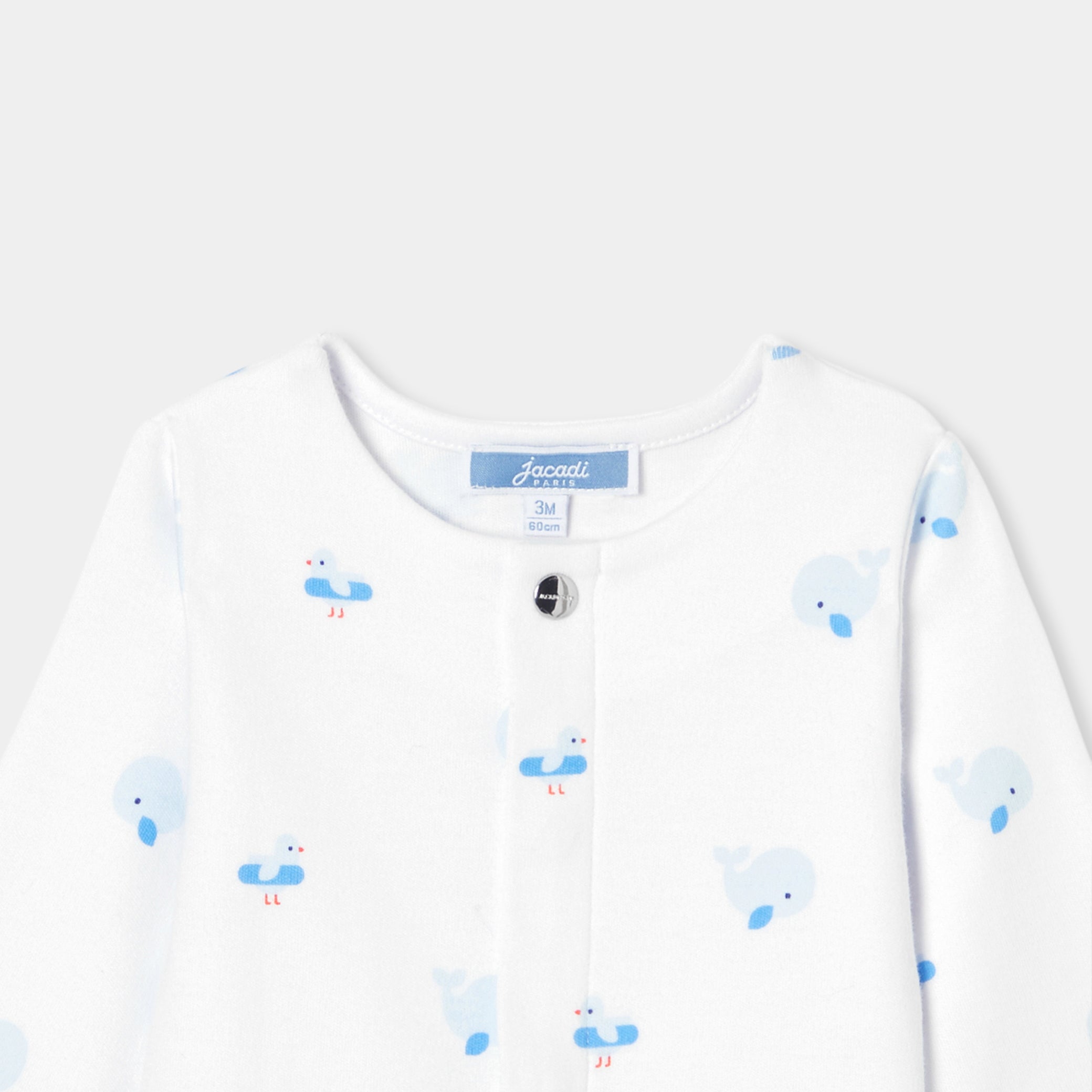 Baby boy pajamas in interlock