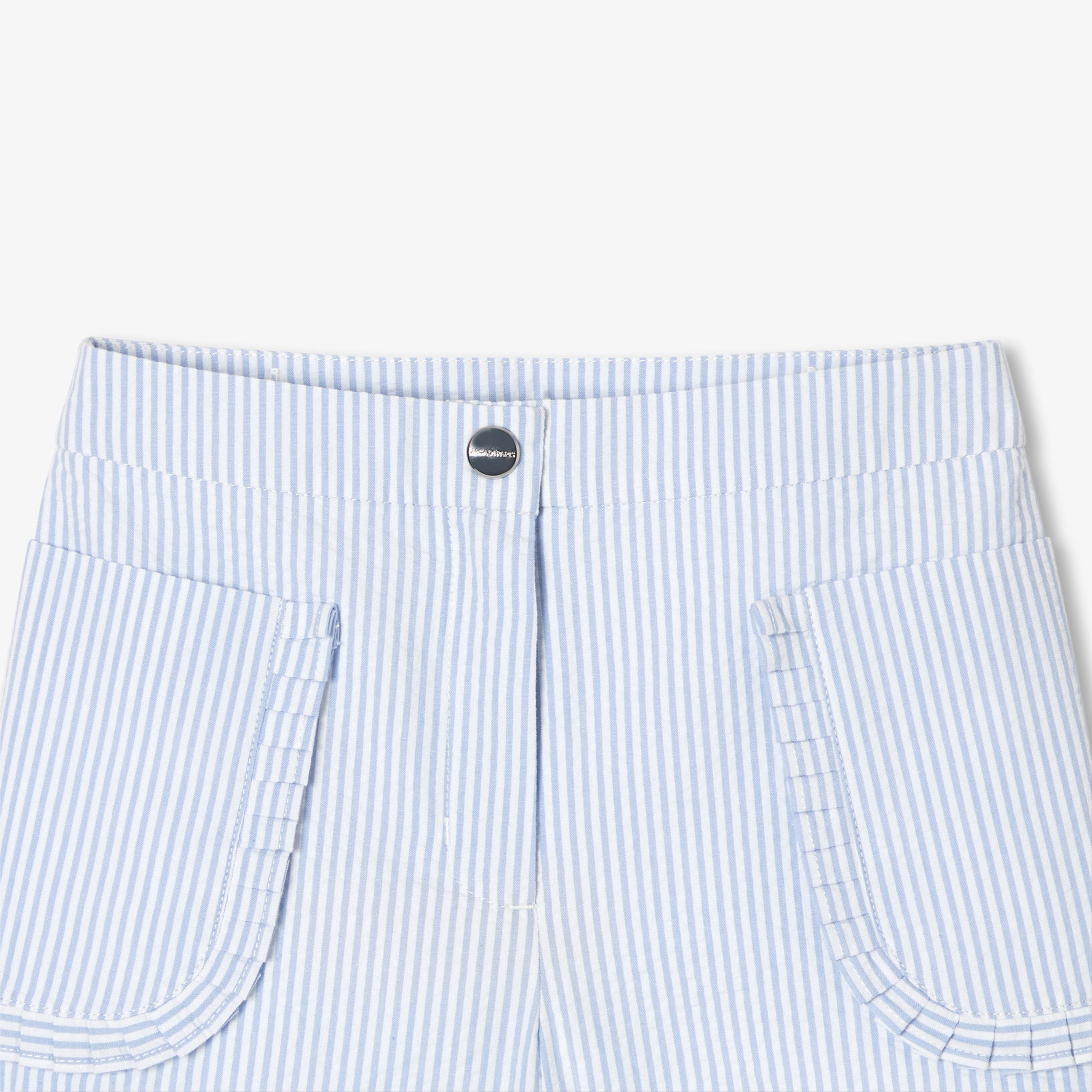 Girl seersucker shorts