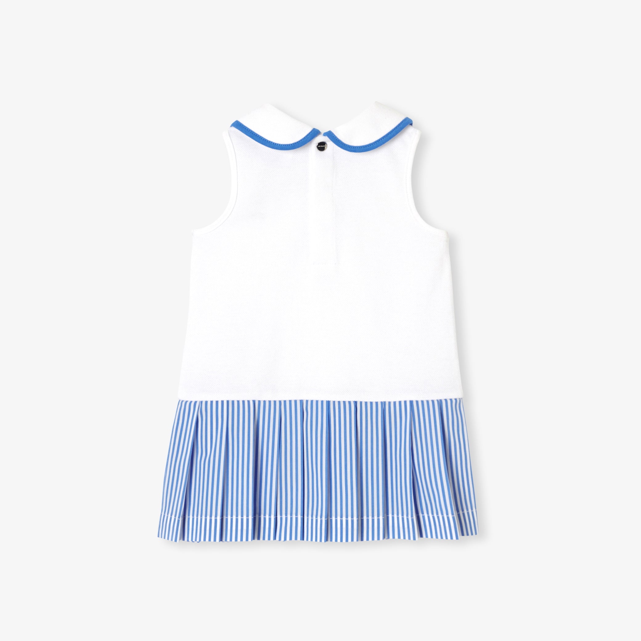Baby girl dress in cotton pique