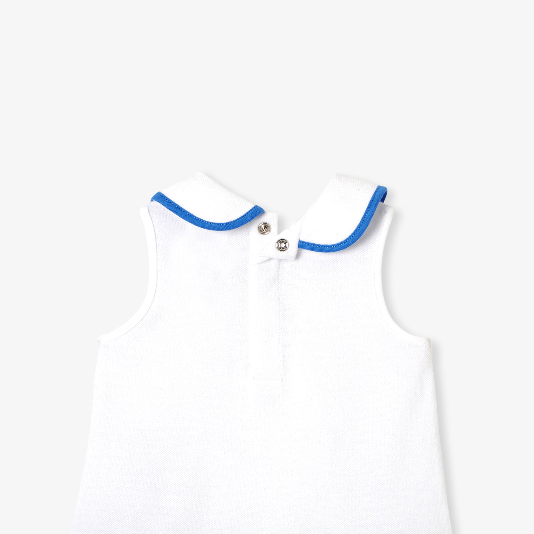 Baby girl dress in cotton pique