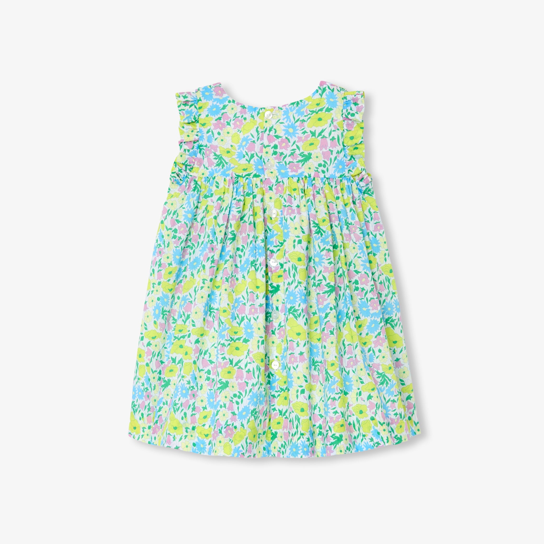 Toddler girl dress in Liberty fabric