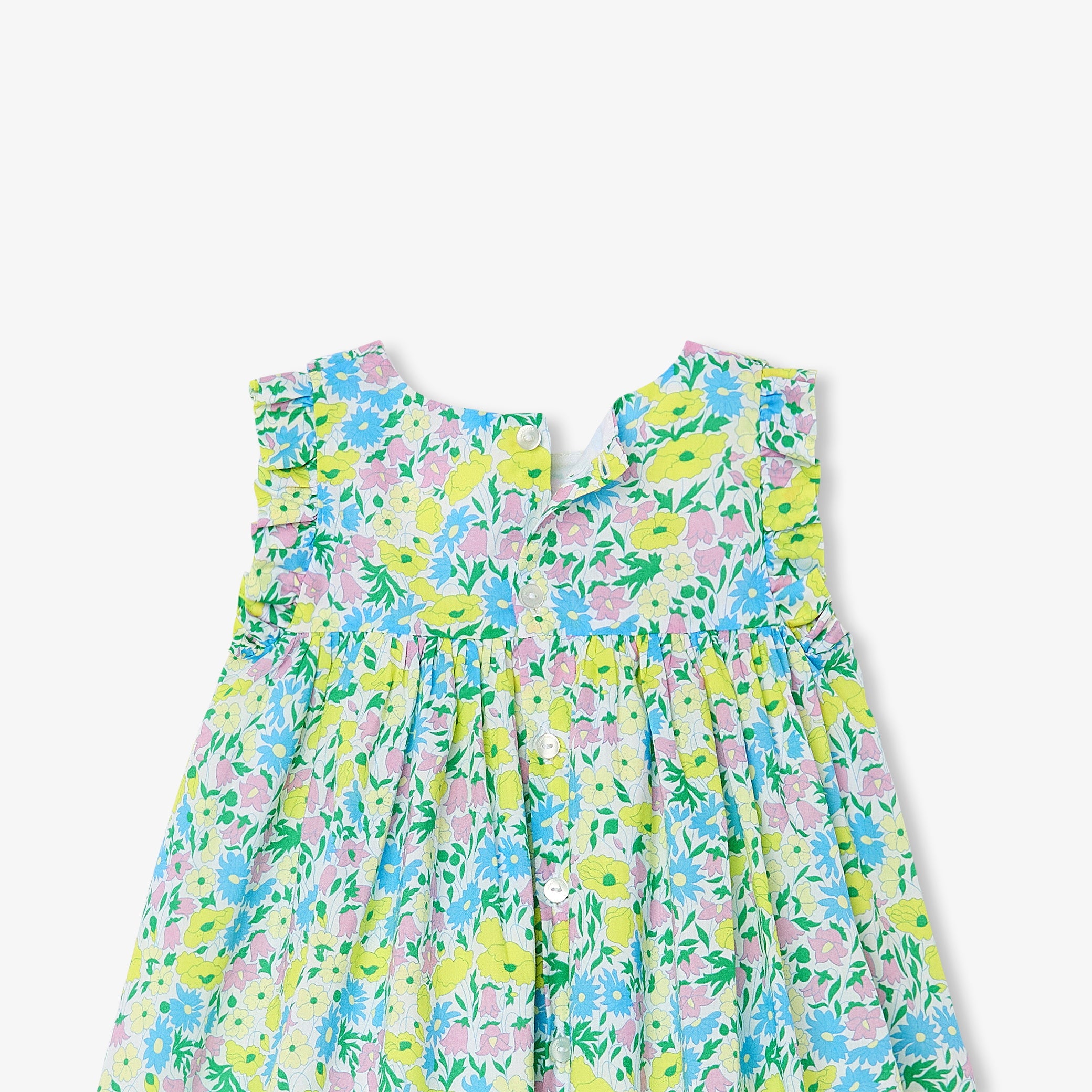 Toddler girl dress in Liberty fabric