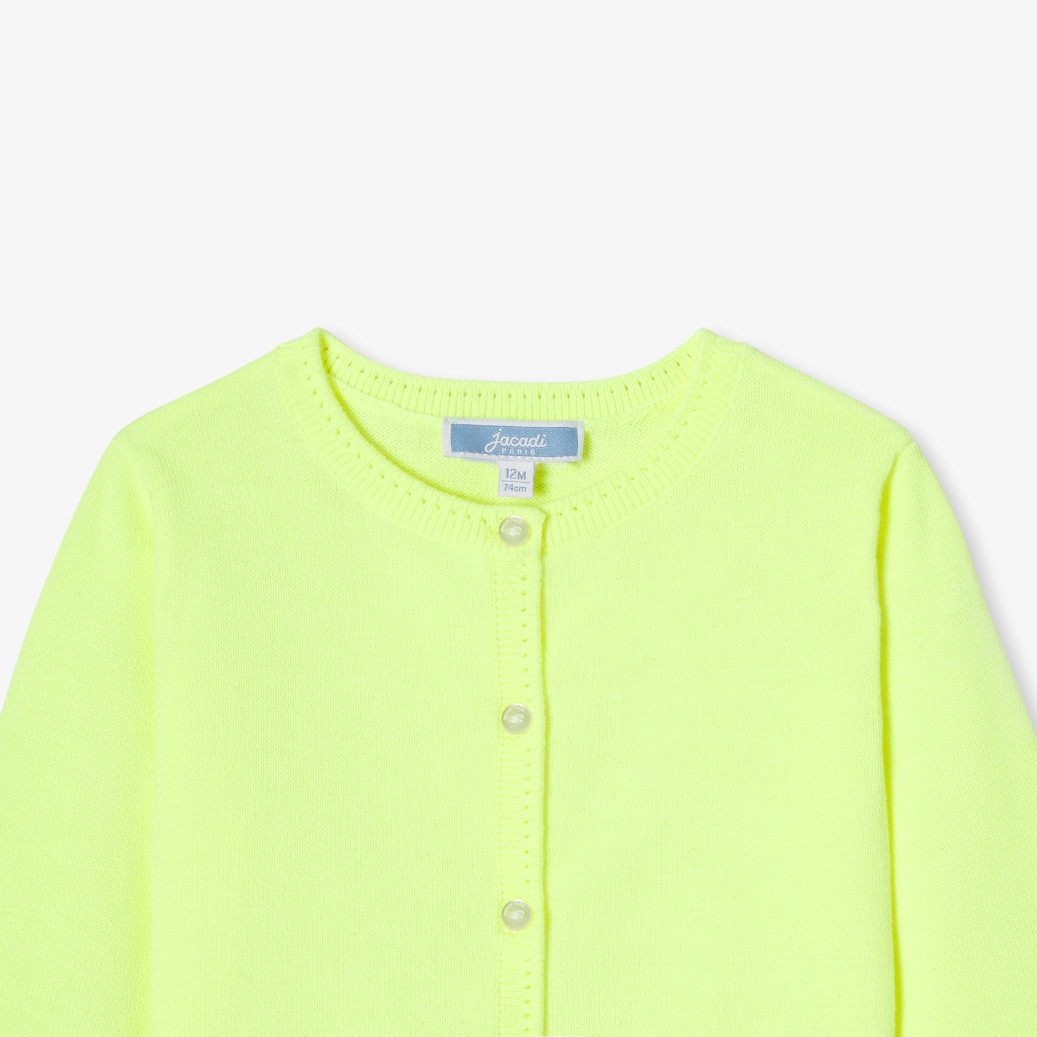 Toddler girl cotton cardigan