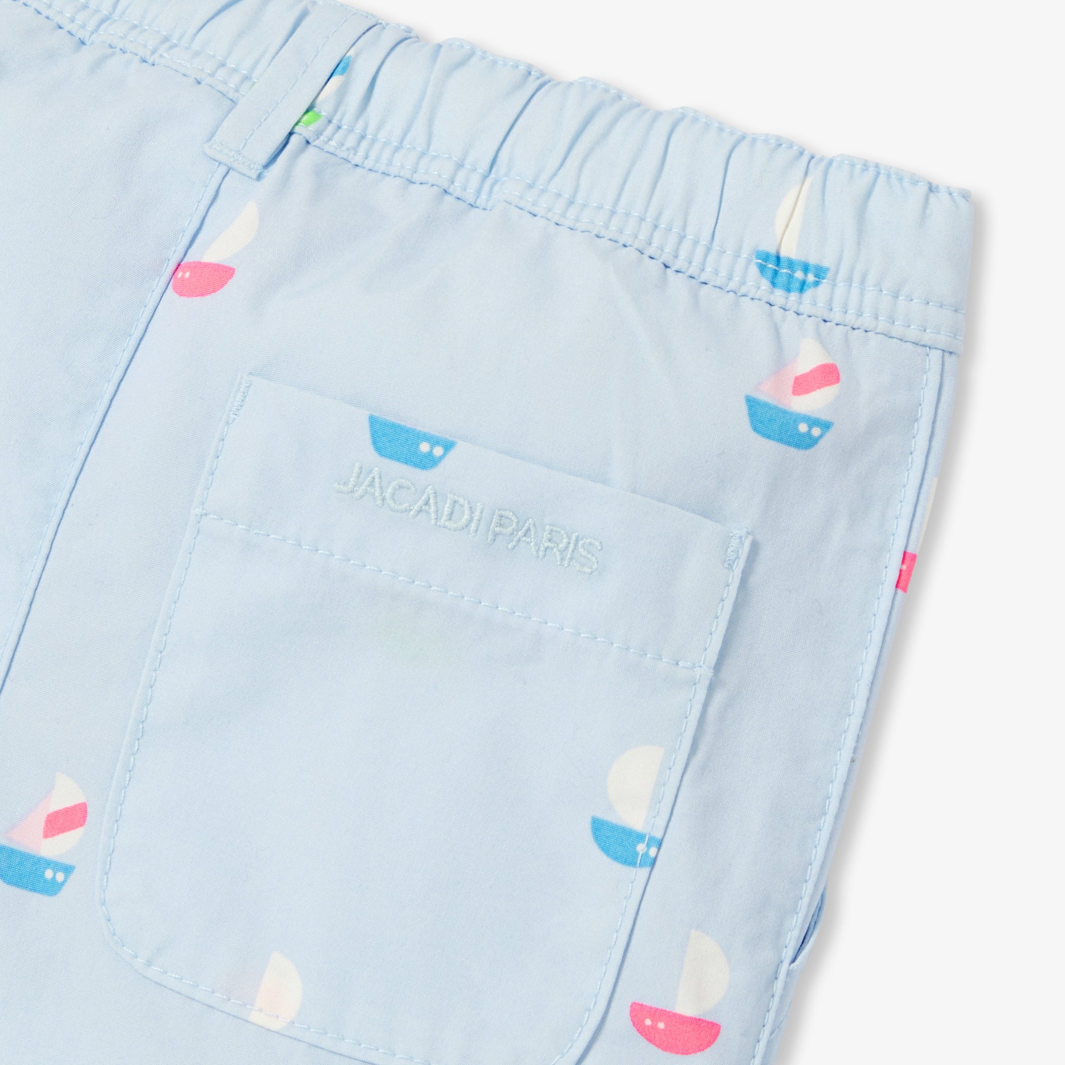 Baby boy shorts in twill