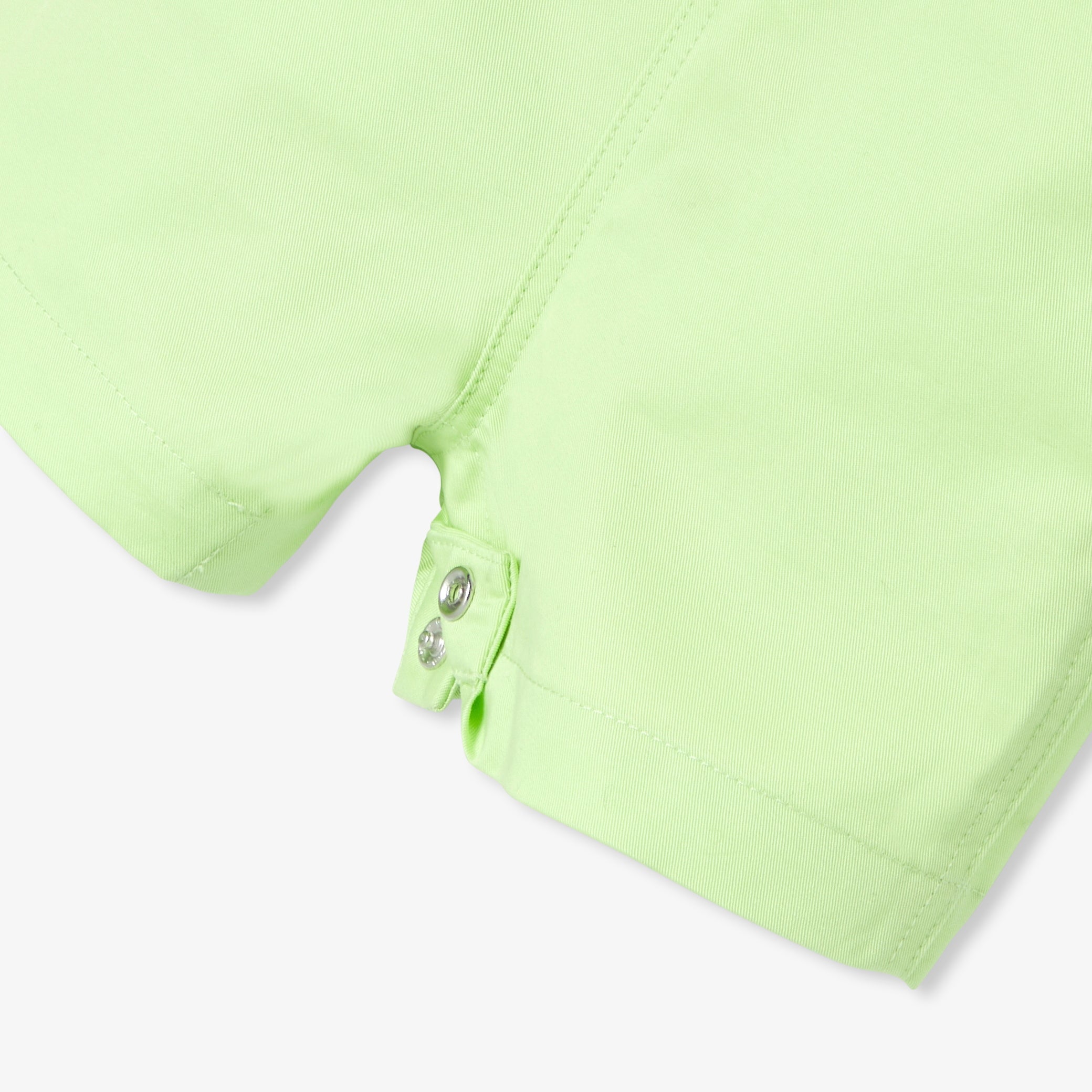 Toddler boy romper in twill