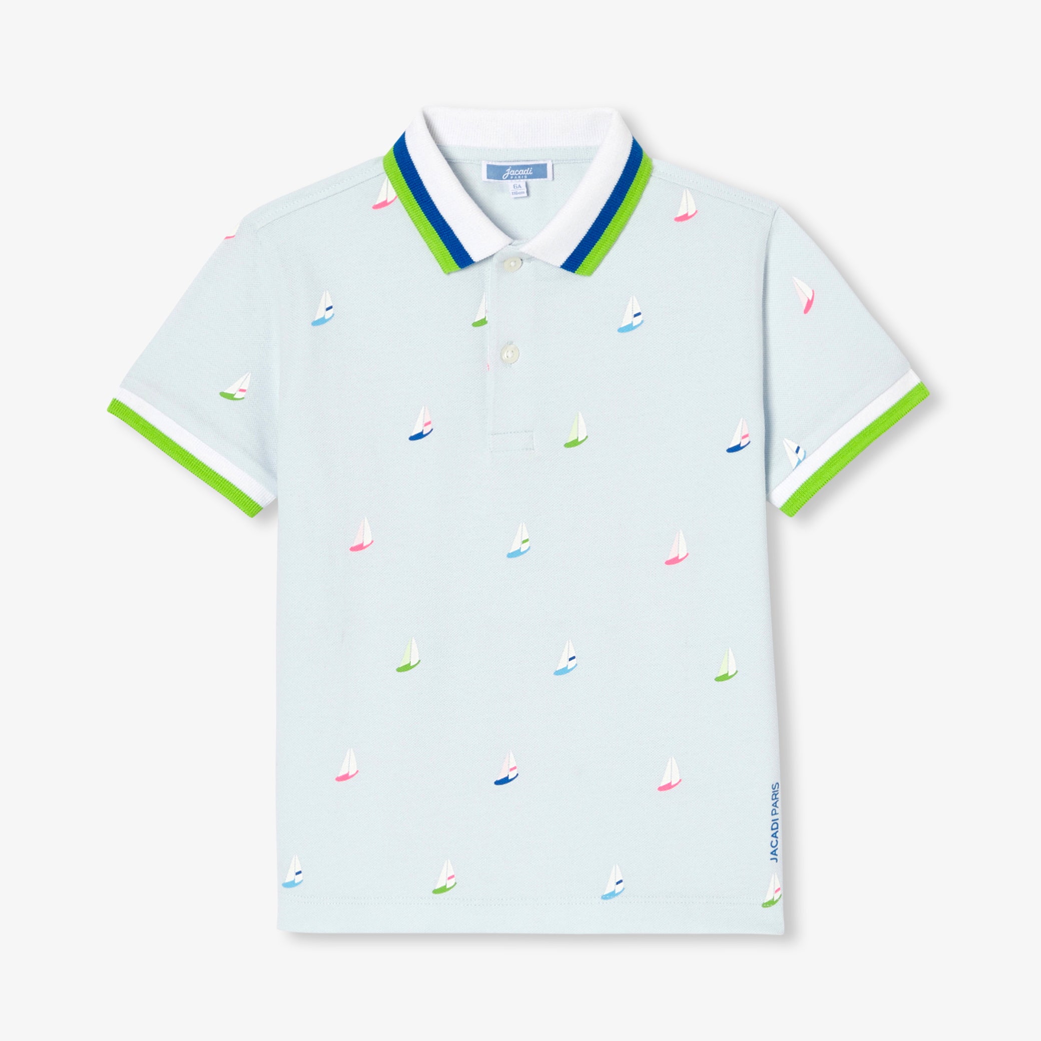 Boy's boat polo shirt