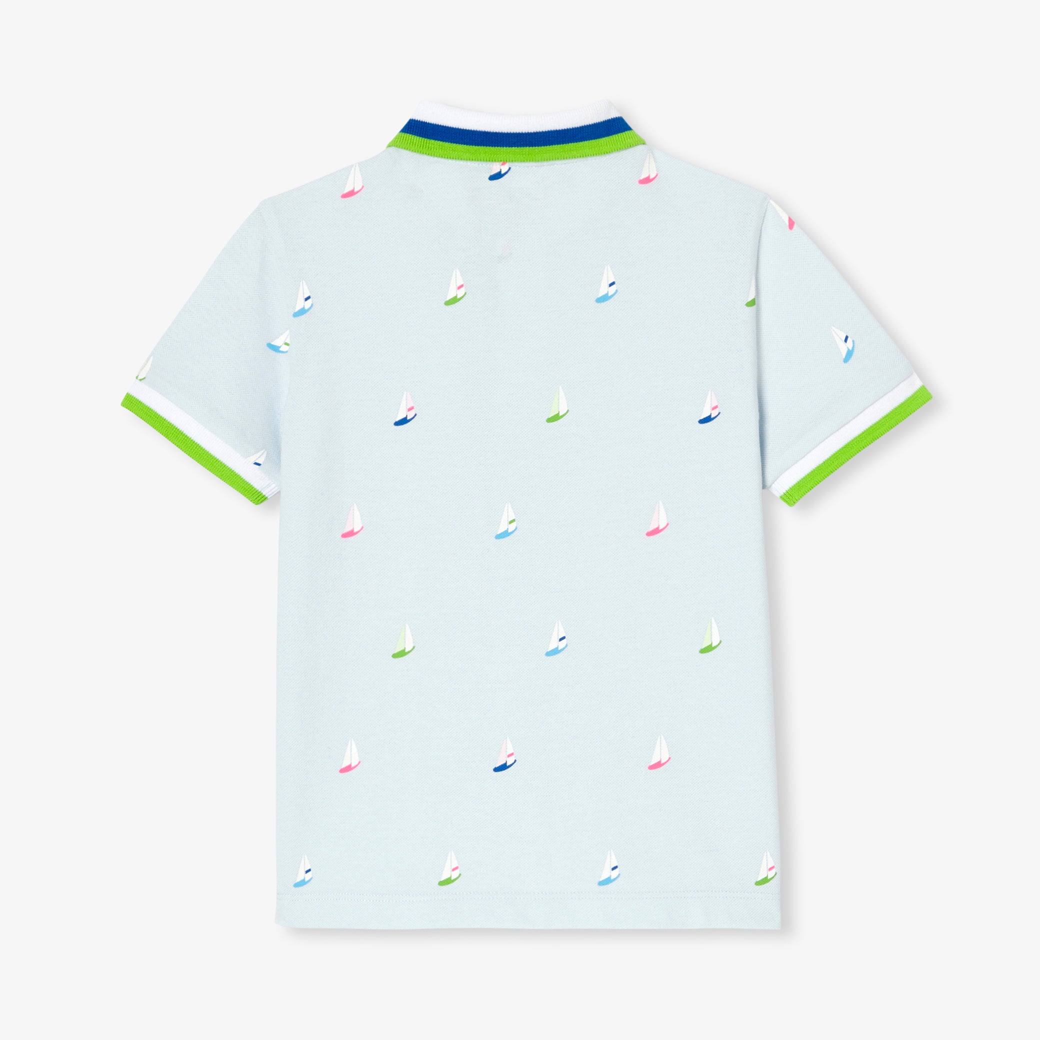 Boy's boat polo shirt