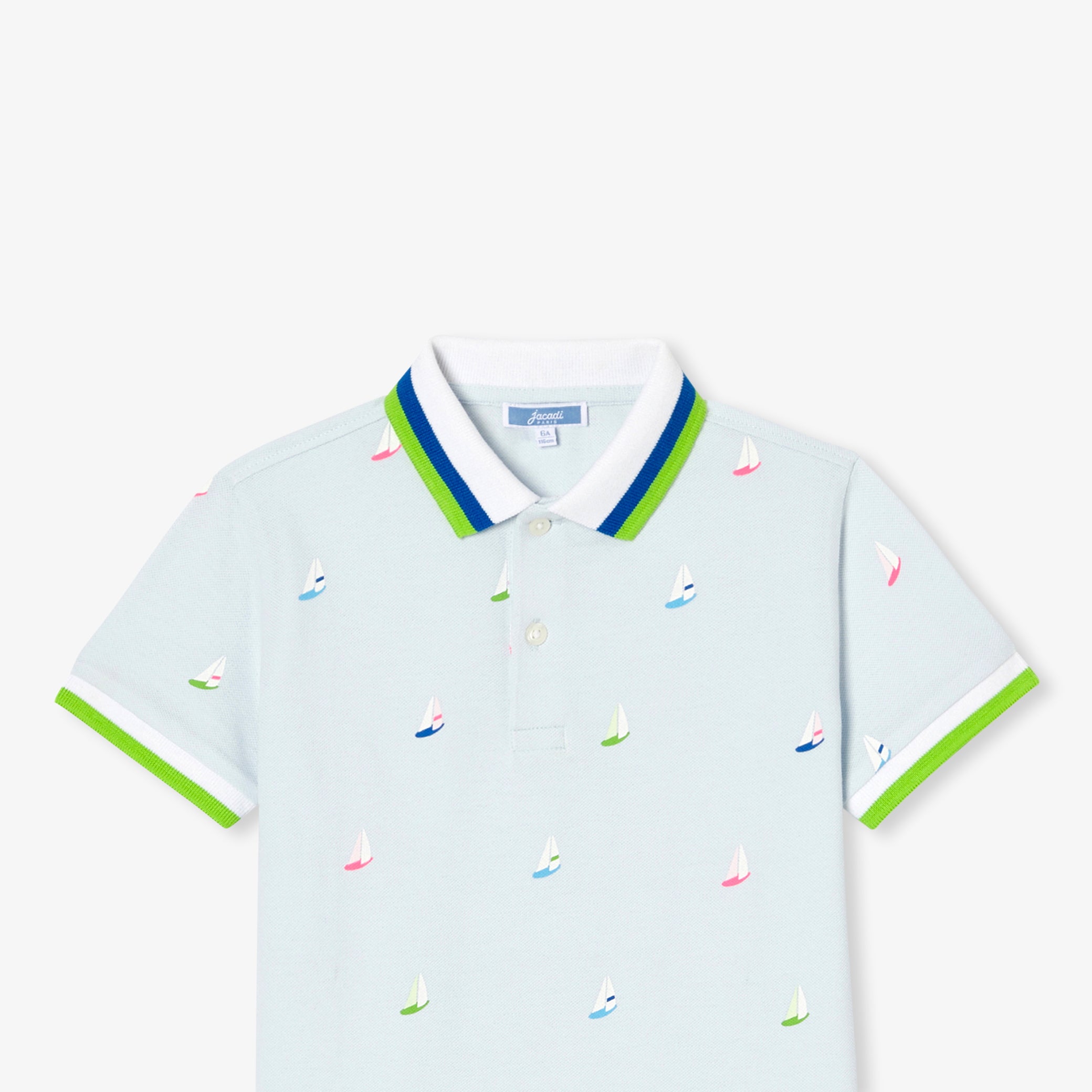 Boy's boat polo shirt