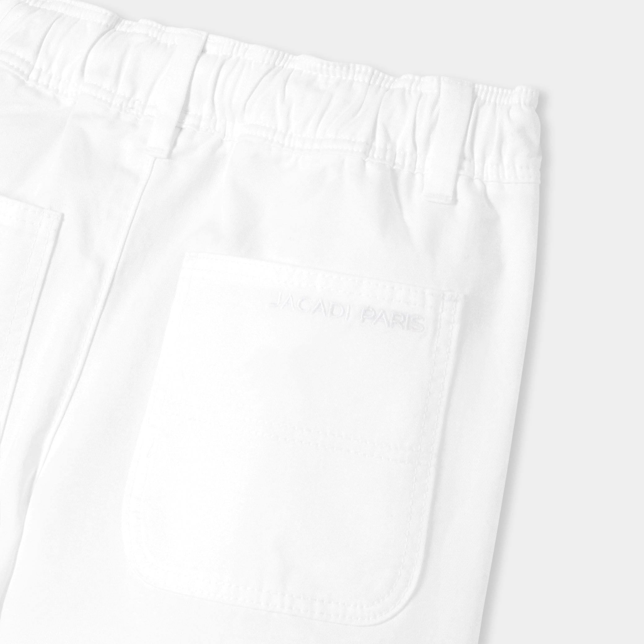 Boy's Bermuda shorts in twill