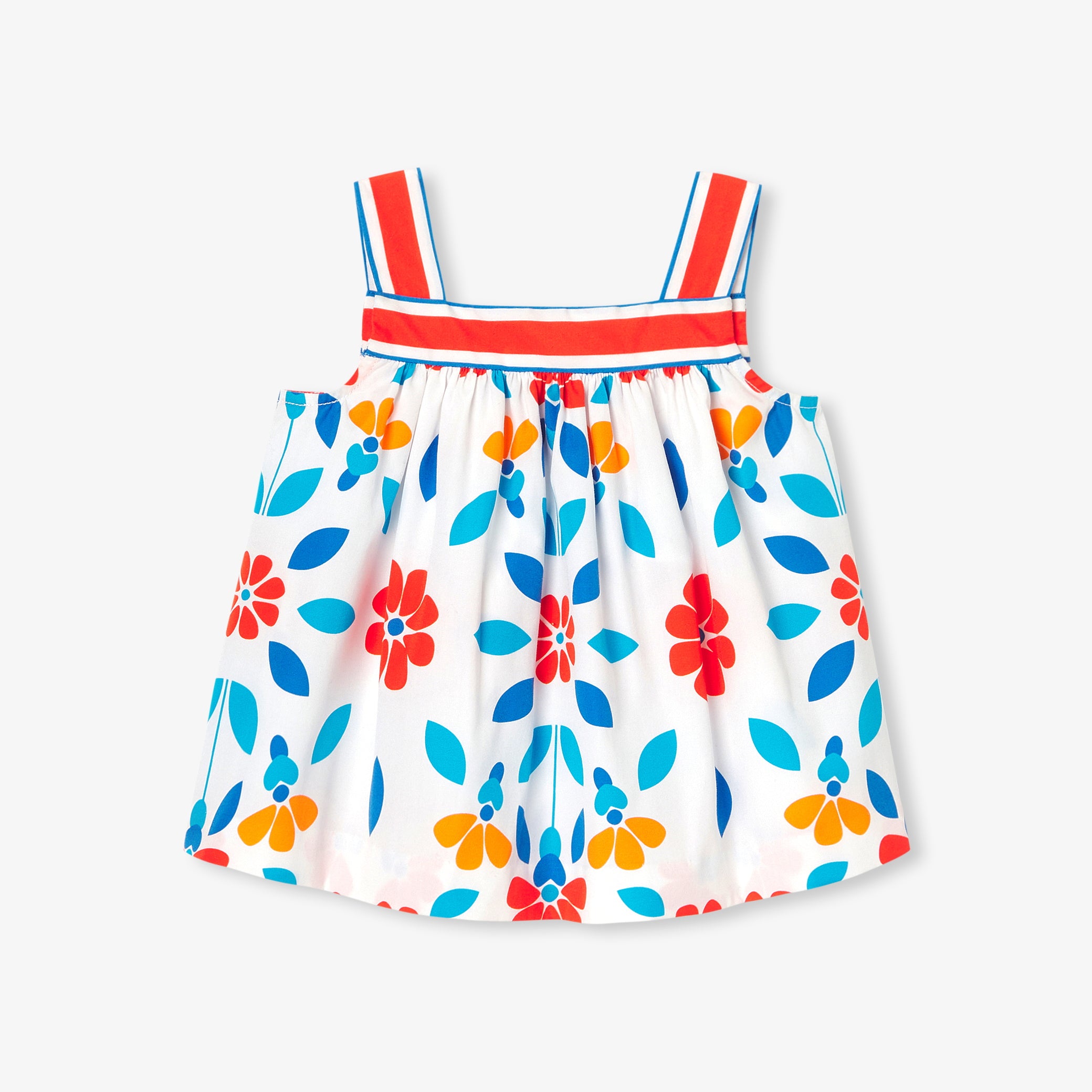Toddler girl blouse in poplin