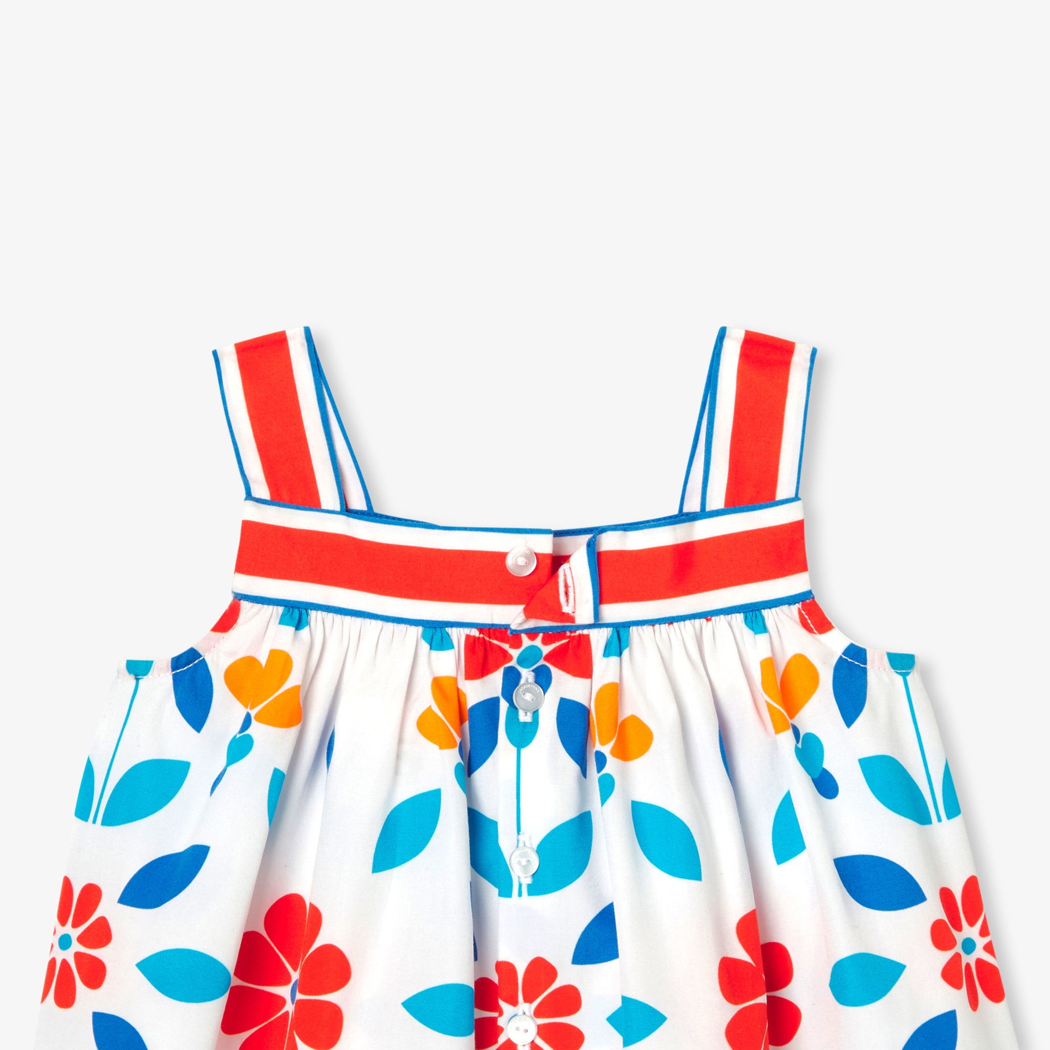 Toddler girl blouse in poplin