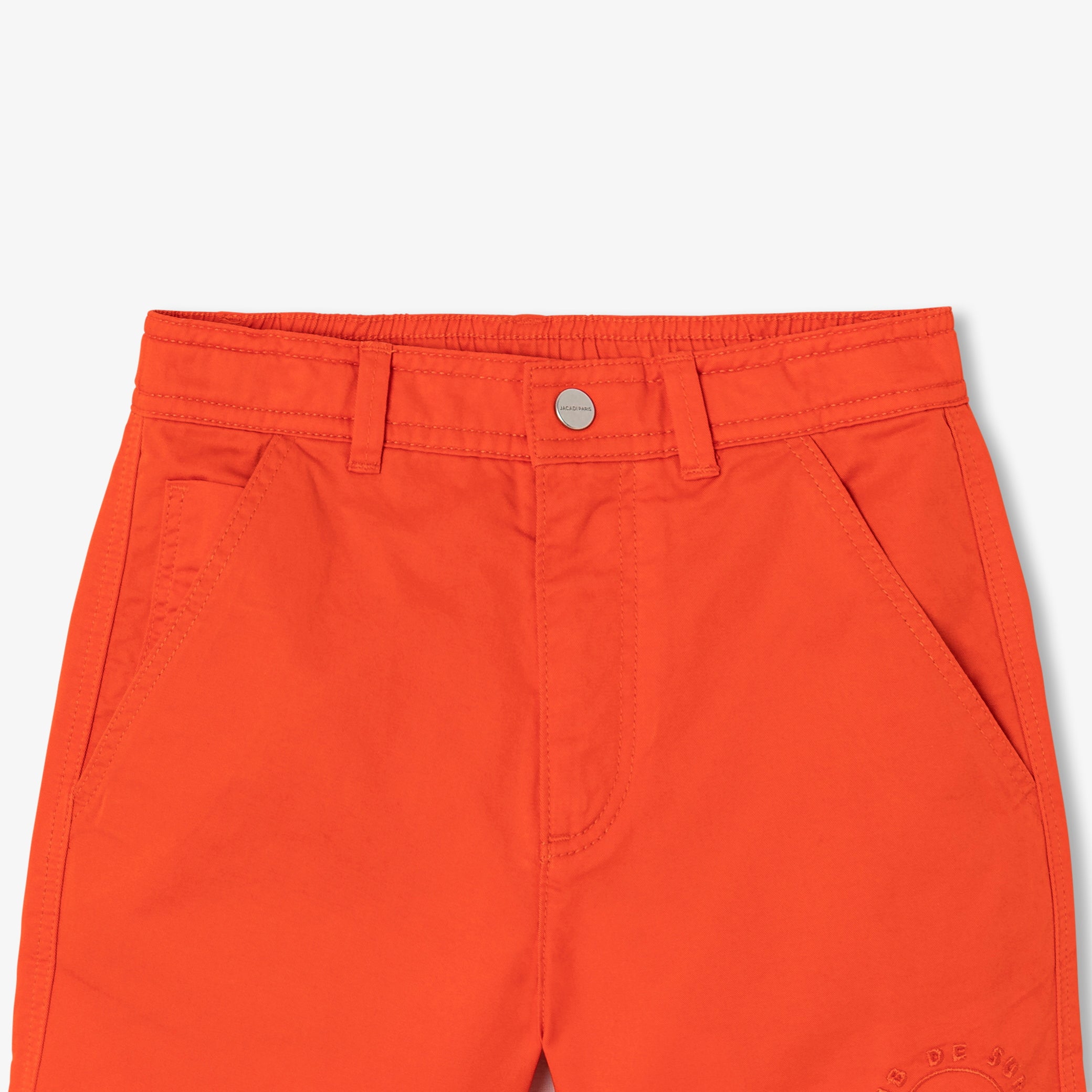 Boy's Bermuda shorts in twill