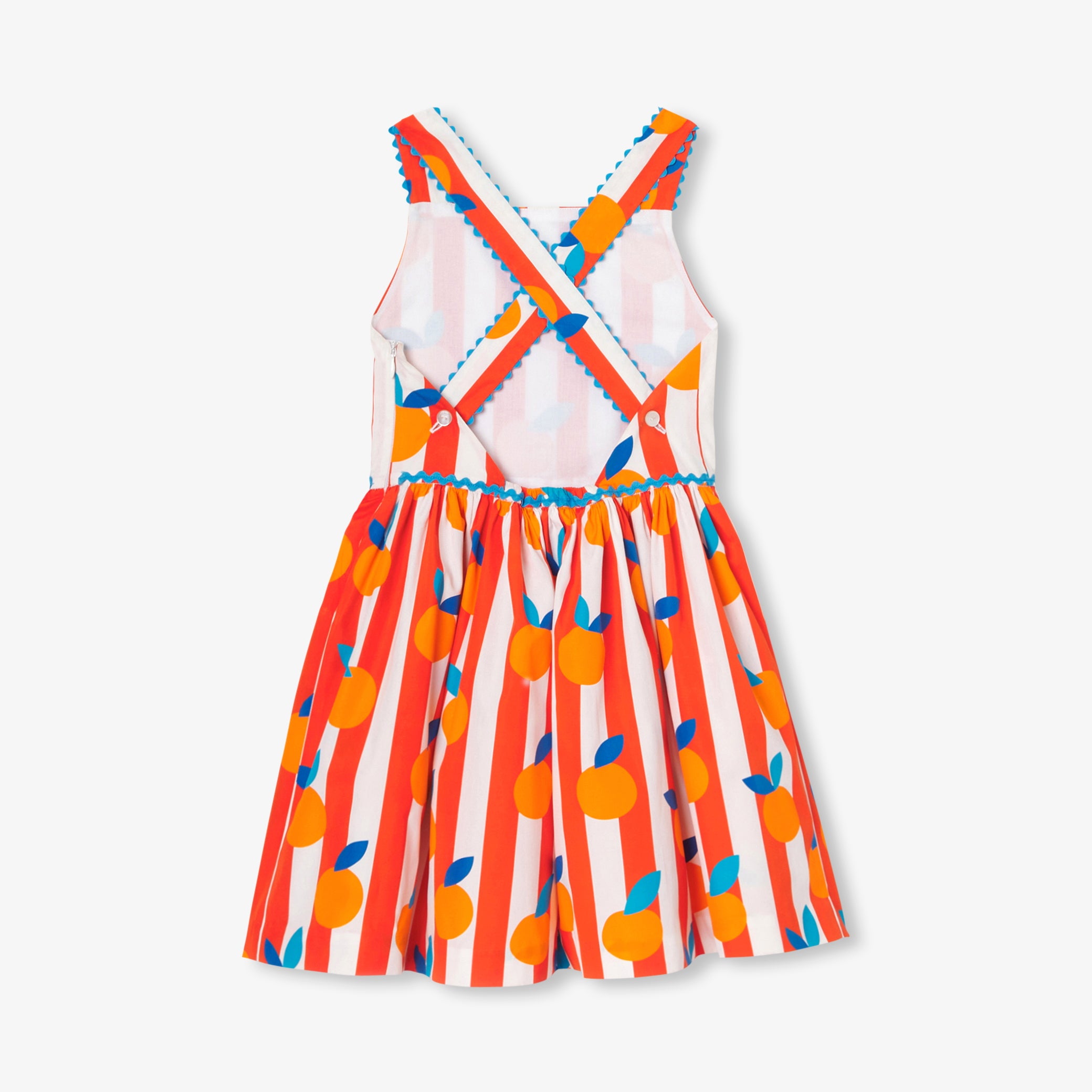 Girl cross-back dress