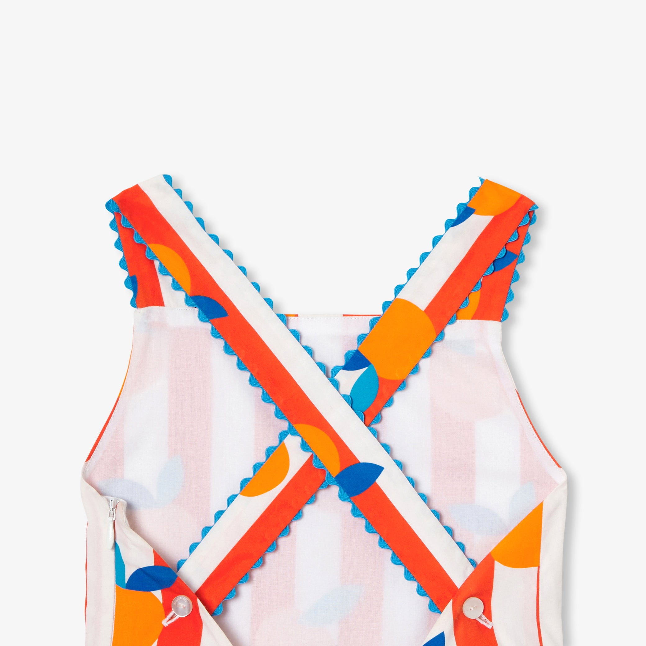 Girl cross-back dress