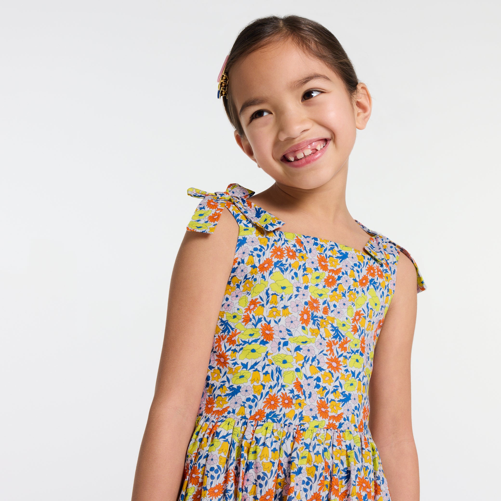 Girl dress in Liberty fabric
