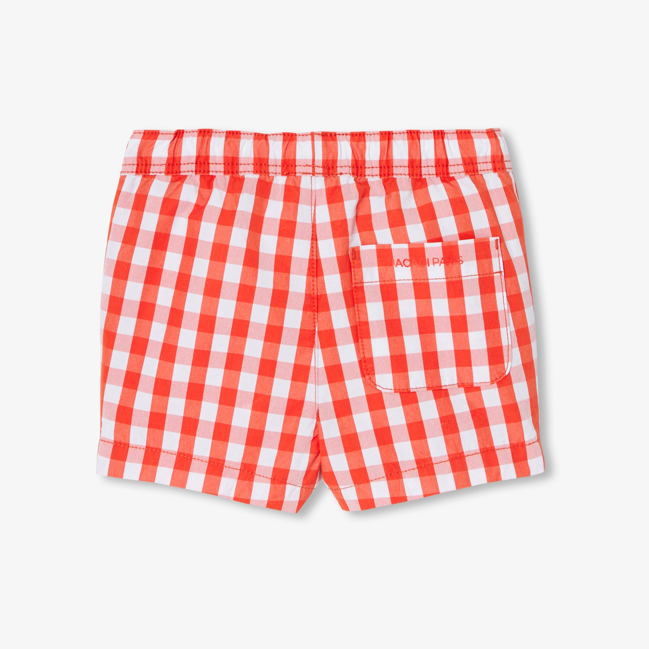 Toddler boy shorts in gingham
